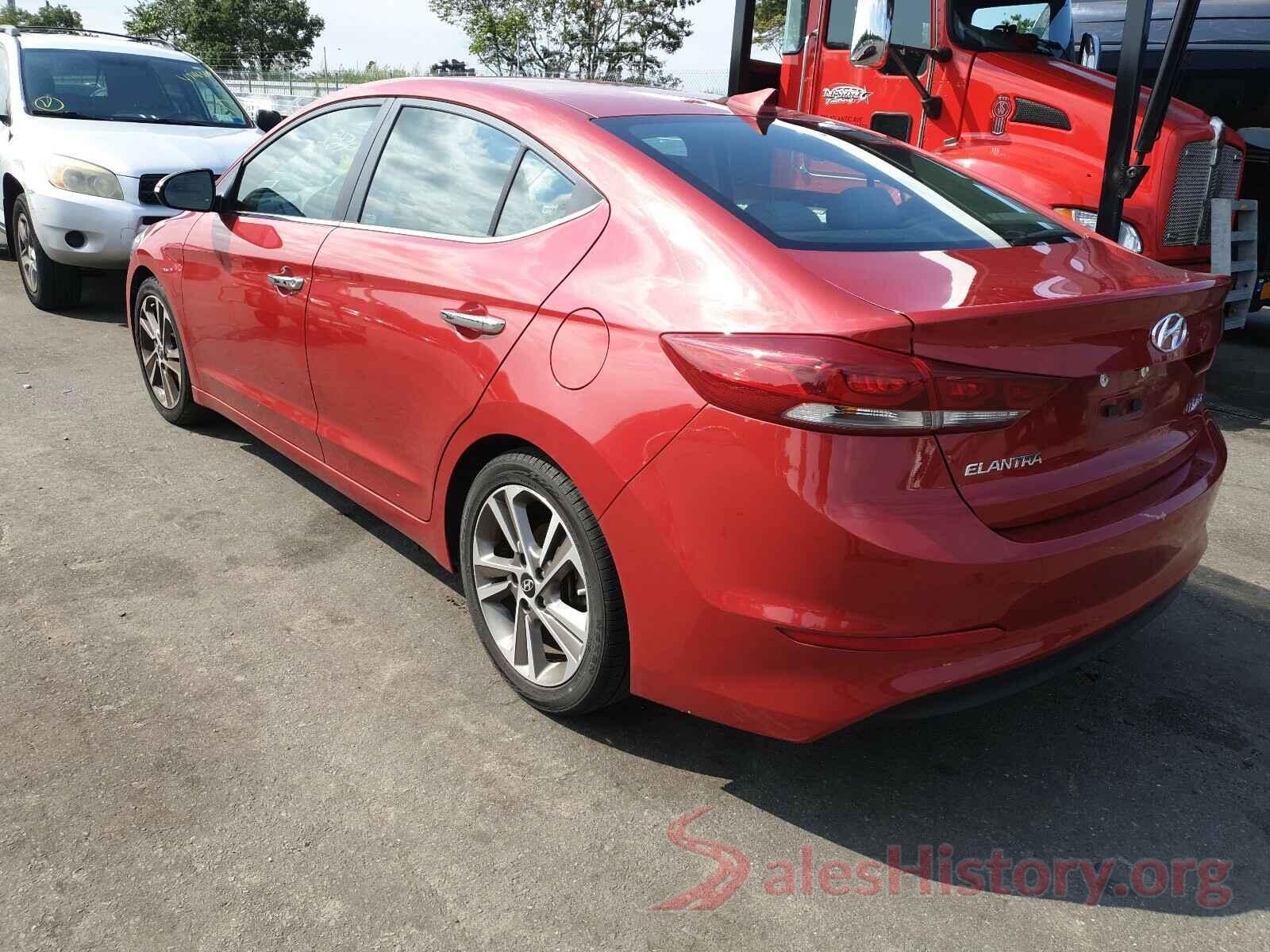 5NPD84LF3HH018461 2017 HYUNDAI ELANTRA