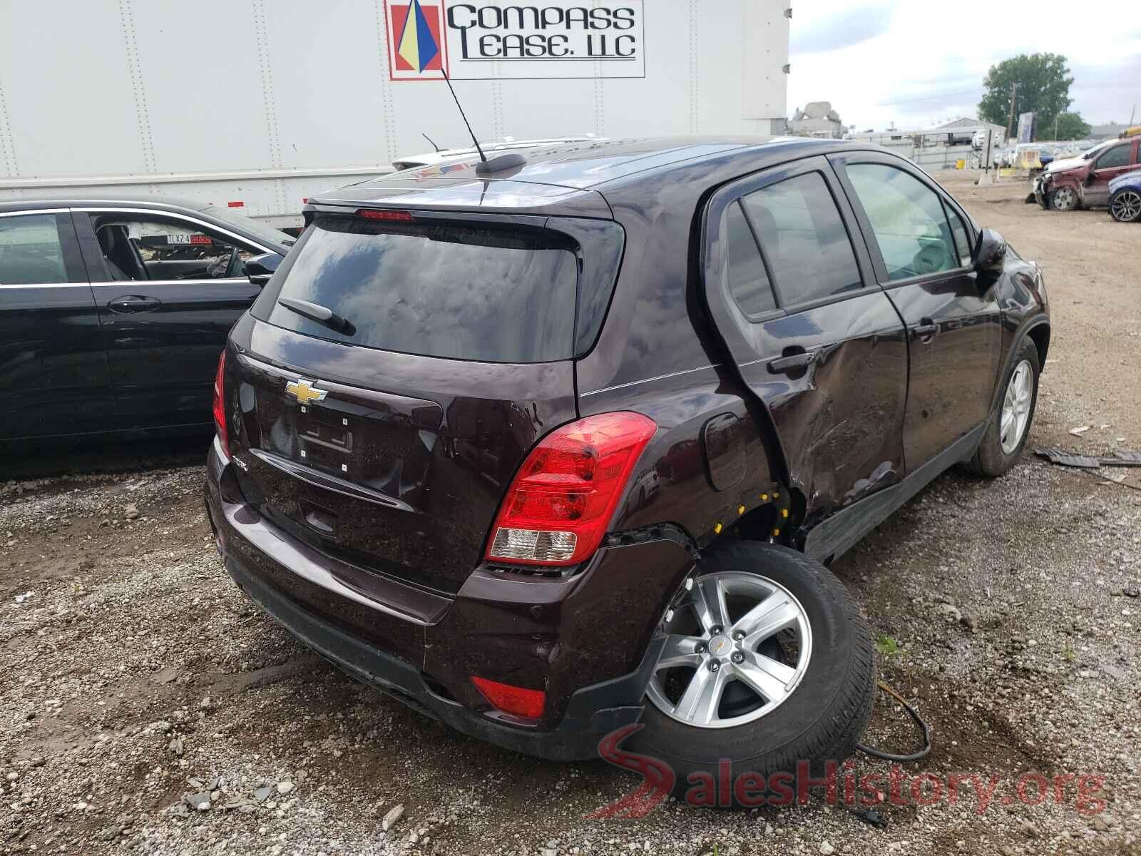 KL7CJKSB2LB335822 2020 CHEVROLET TRAX