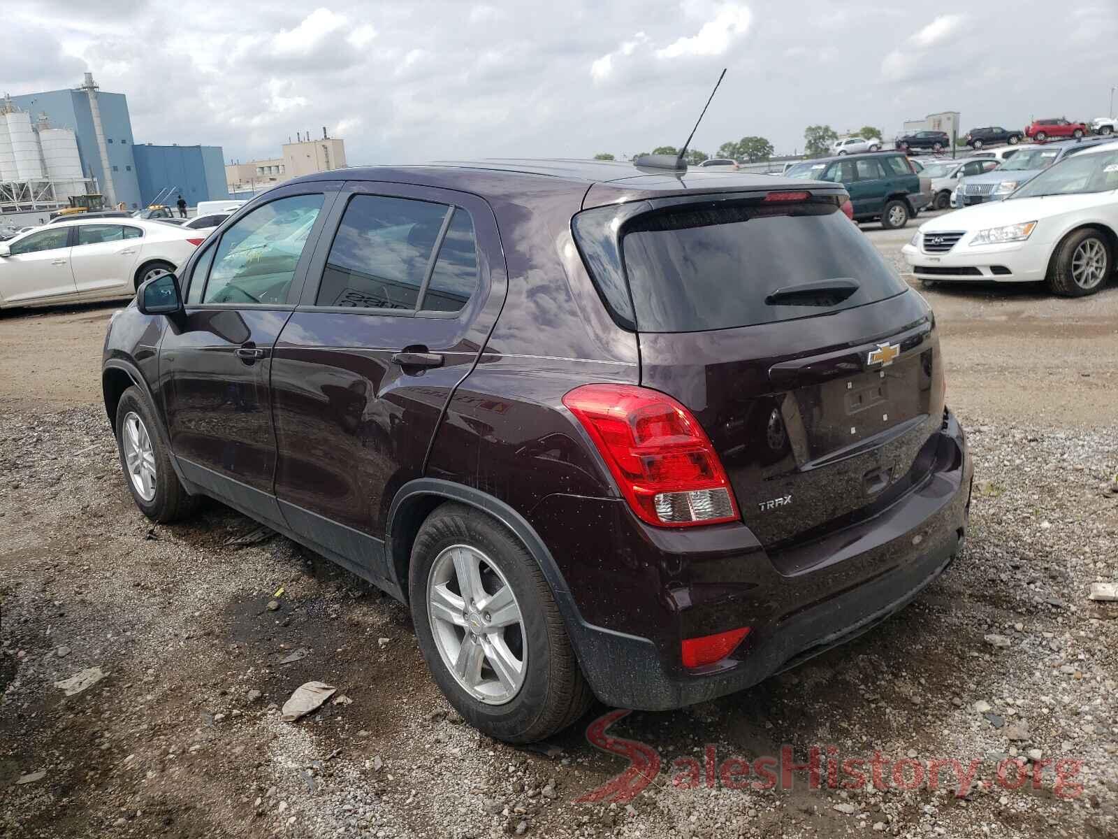 KL7CJKSB2LB335822 2020 CHEVROLET TRAX