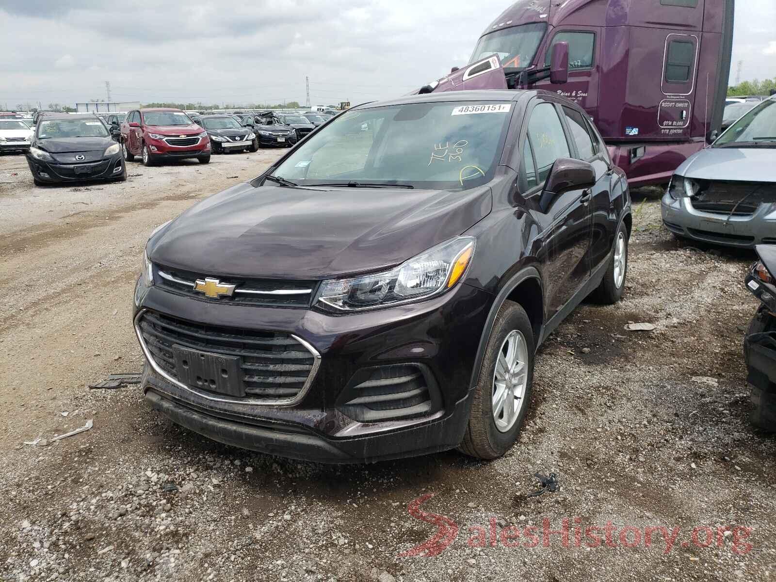 KL7CJKSB2LB335822 2020 CHEVROLET TRAX