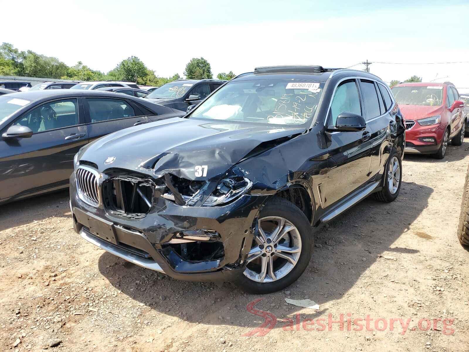 5UXTY5C08M9F71639 2021 BMW X3