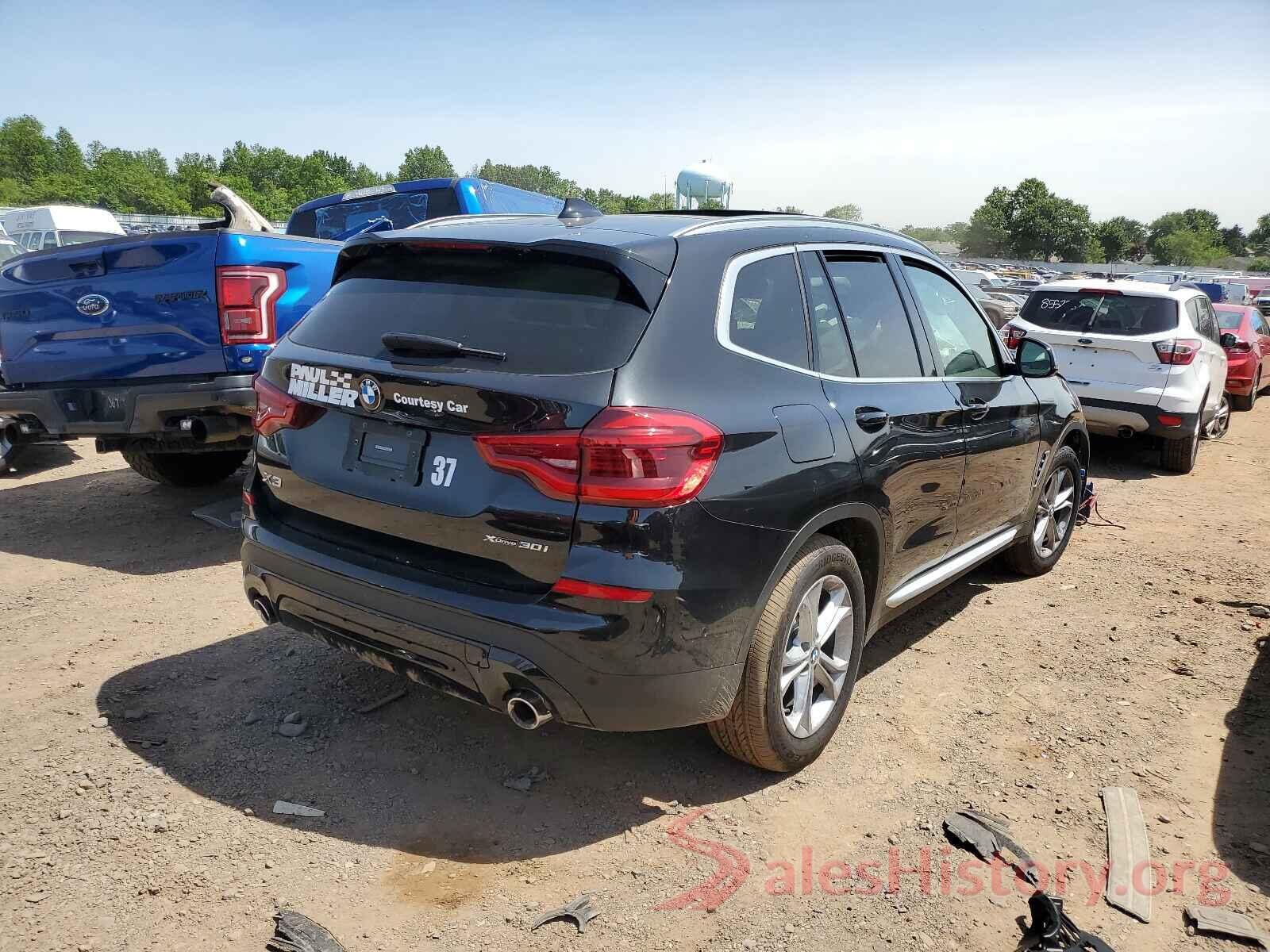 5UXTY5C08M9F71639 2021 BMW X3