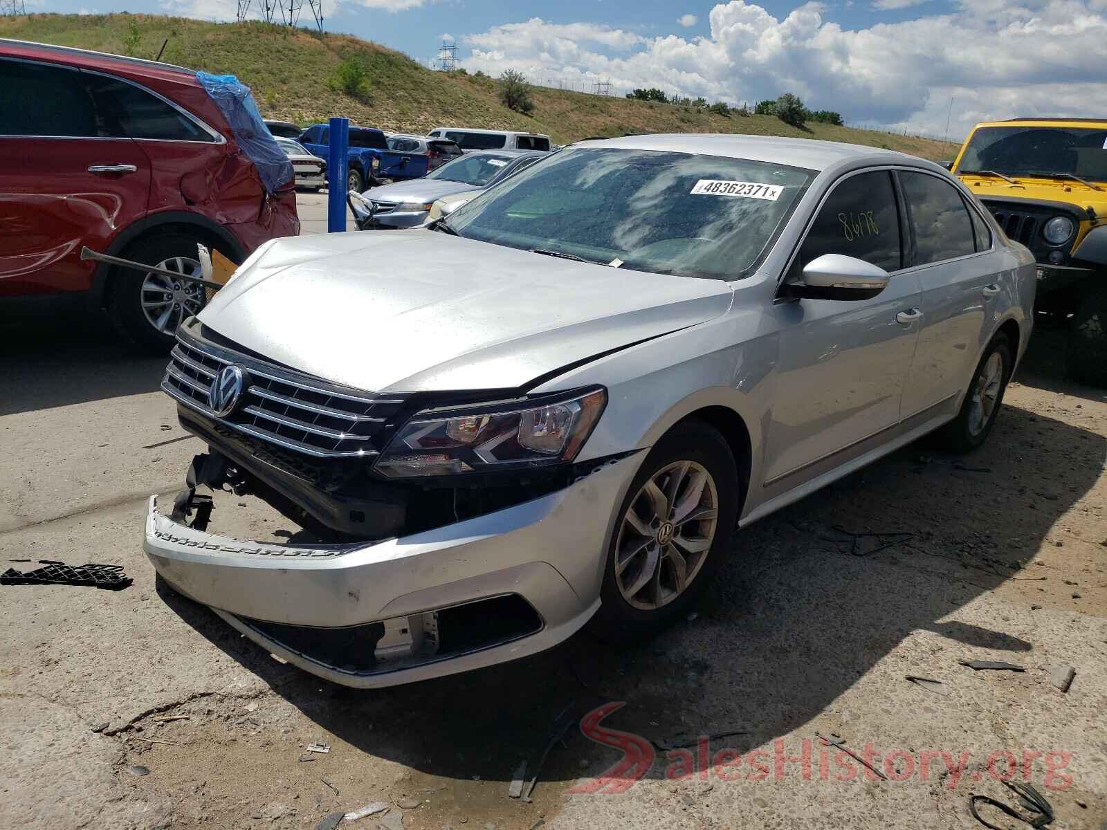 1VWAS7A39GC051437 2016 VOLKSWAGEN PASSAT