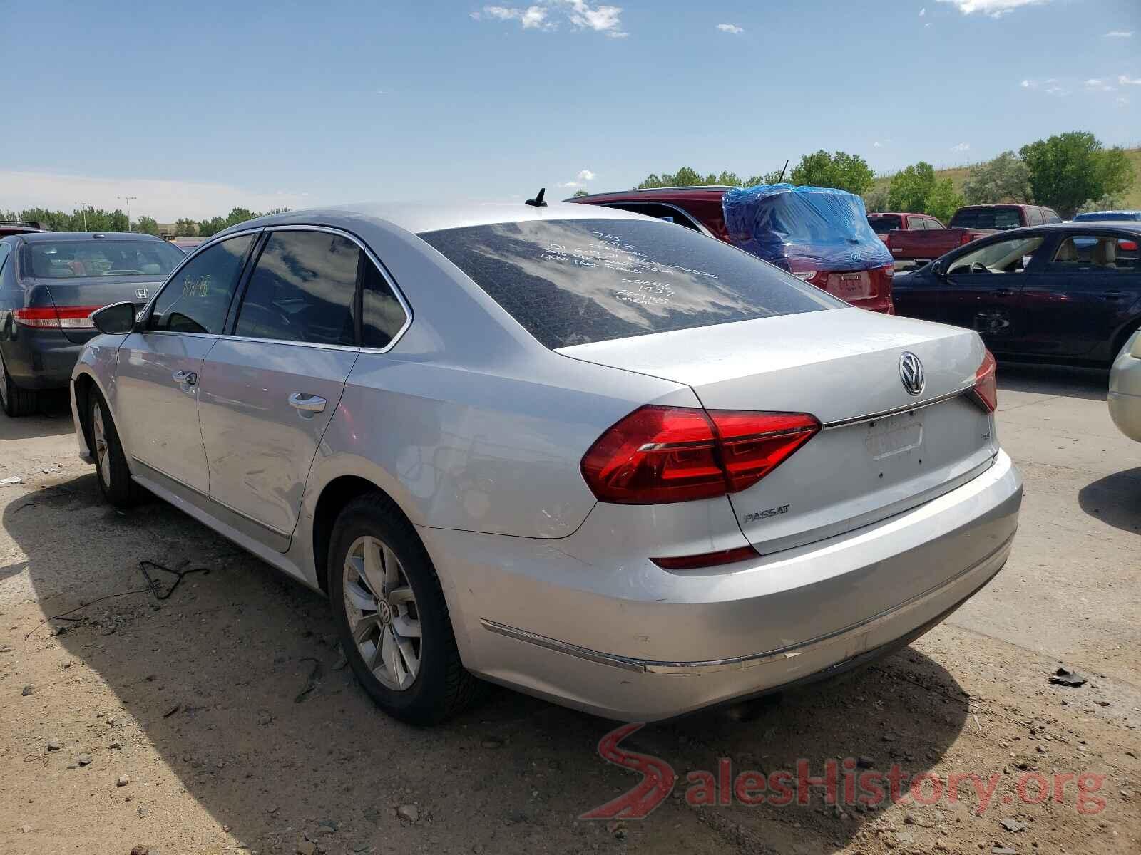 1VWAS7A39GC051437 2016 VOLKSWAGEN PASSAT