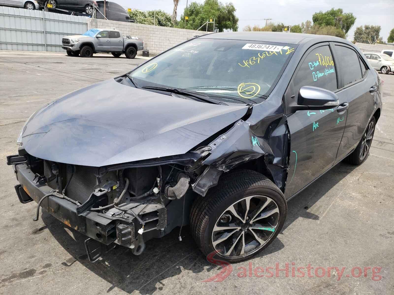 5YFBURHE7JP784721 2018 TOYOTA COROLLA