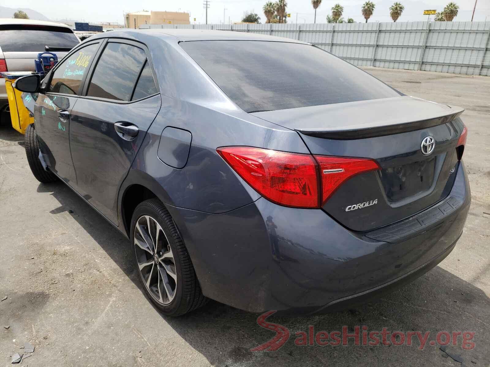 5YFBURHE7JP784721 2018 TOYOTA COROLLA