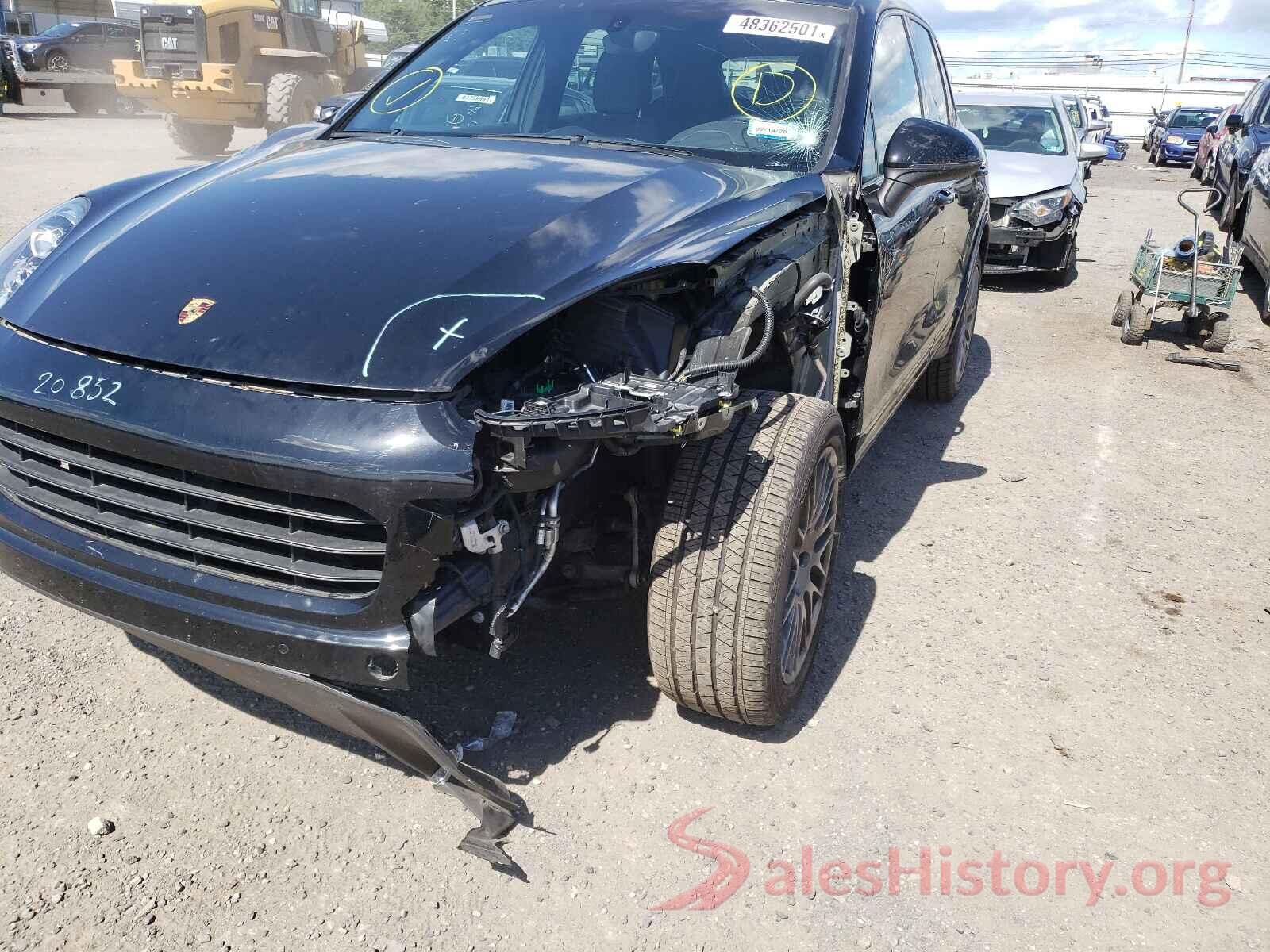 WP1AA2A25HKA82254 2017 PORSCHE CAYENNE