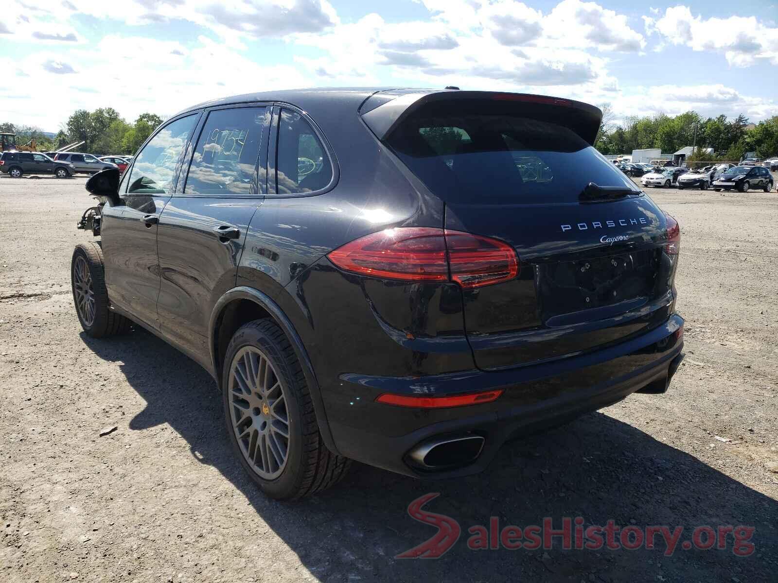 WP1AA2A25HKA82254 2017 PORSCHE CAYENNE