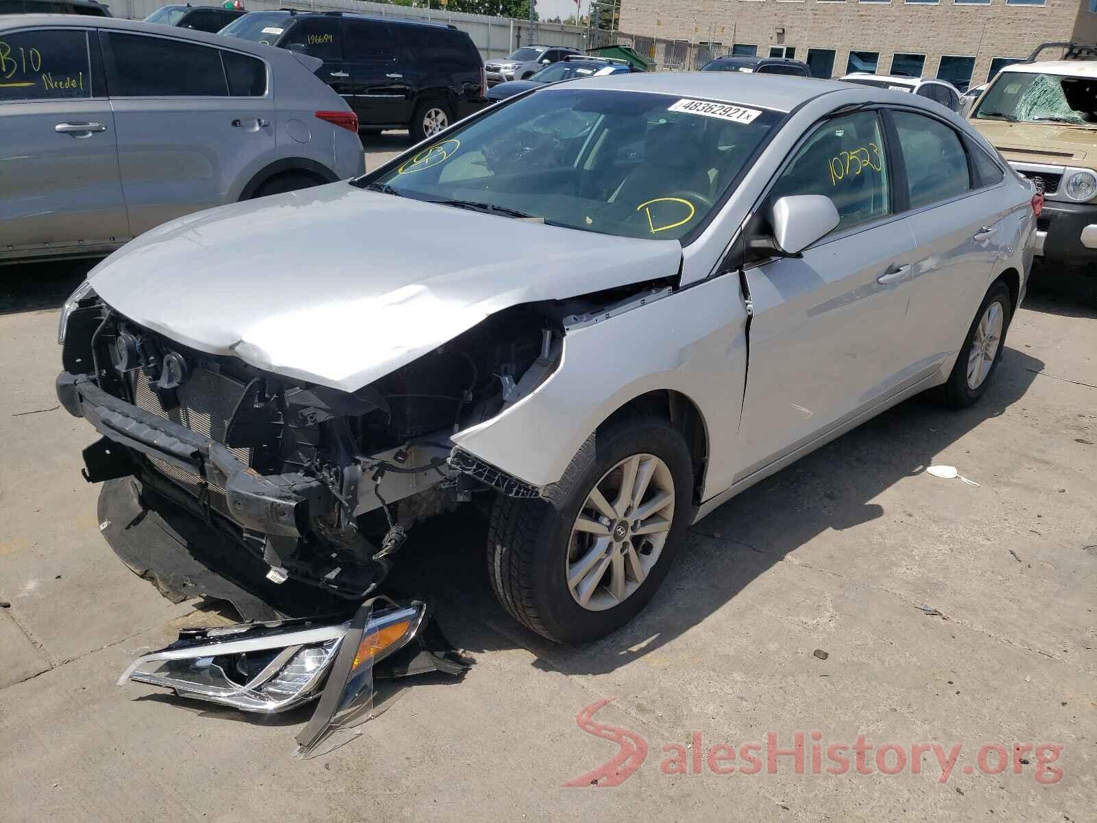 5NPE24AF1HH484298 2017 HYUNDAI SONATA