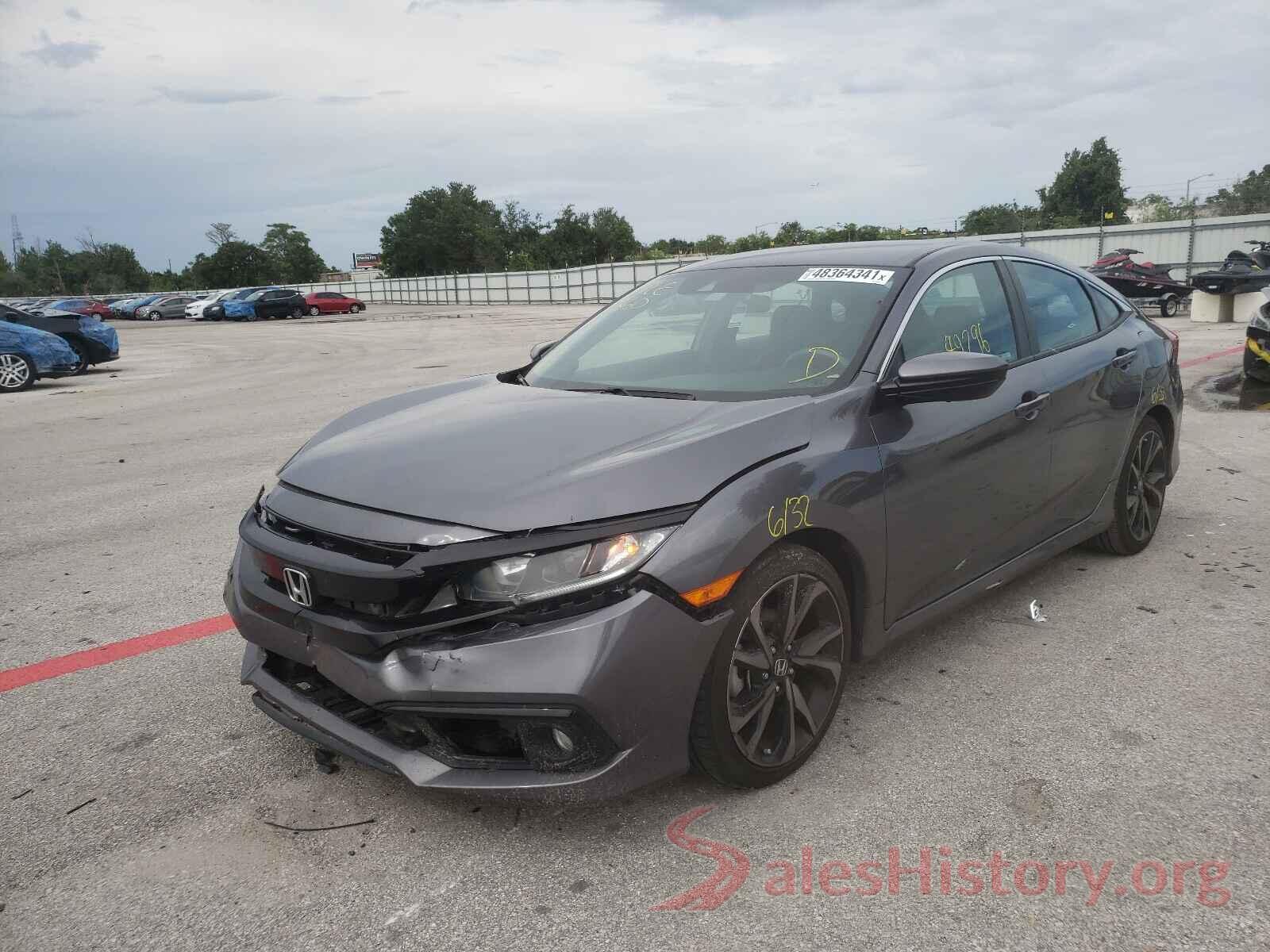 2HGFC2F80KH589500 2019 HONDA CIVIC