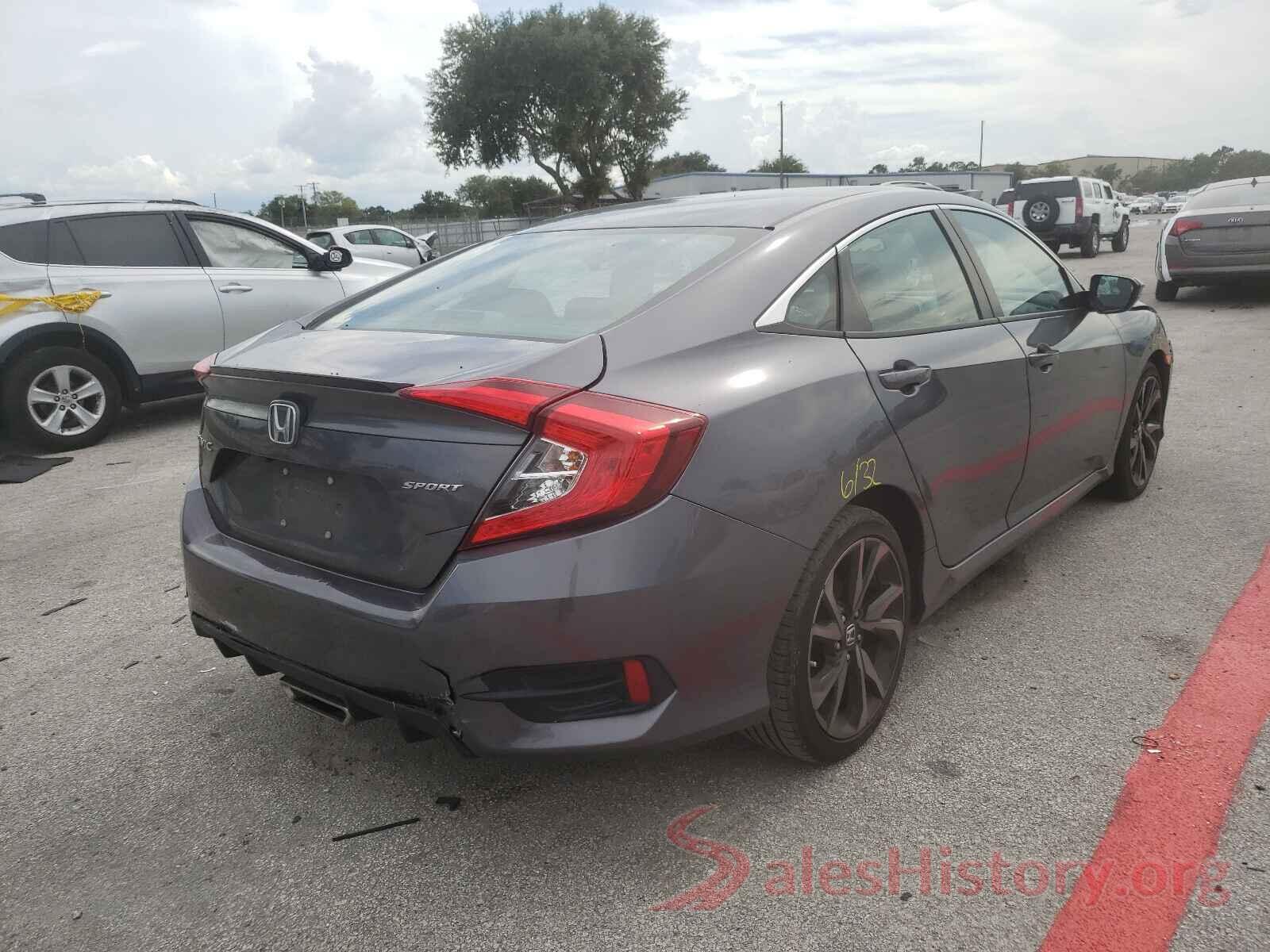 2HGFC2F80KH589500 2019 HONDA CIVIC