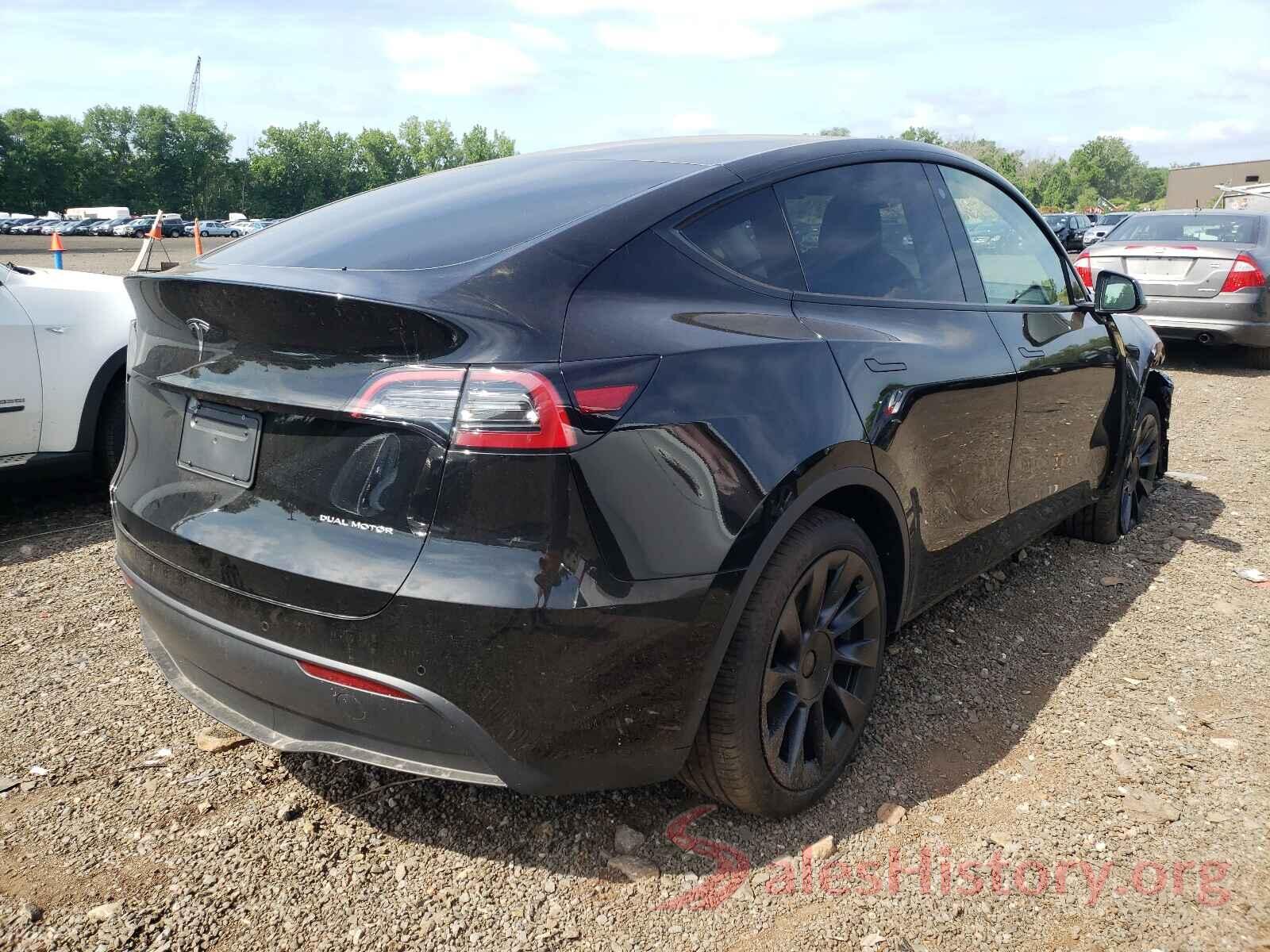 5YJYGDEE0MF198256 2021 TESLA MODEL Y