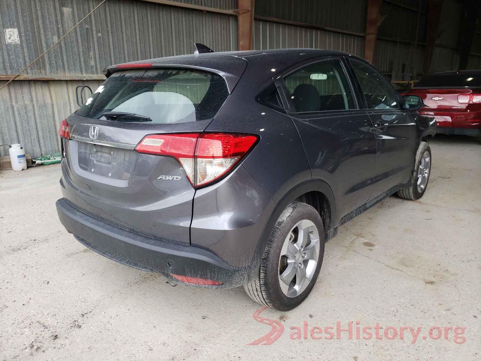 3CZRU6H34KG704109 2019 HONDA HR-V