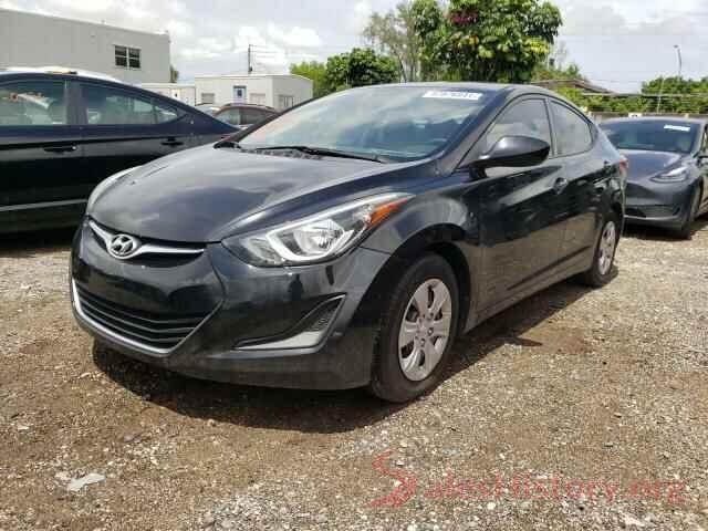 KMHDH4AE7GU517130 2016 HYUNDAI ELANTRA