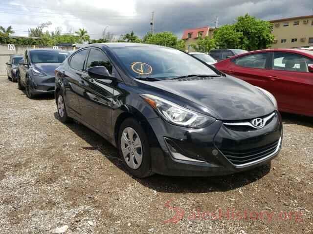 KMHDH4AE7GU517130 2016 HYUNDAI ELANTRA