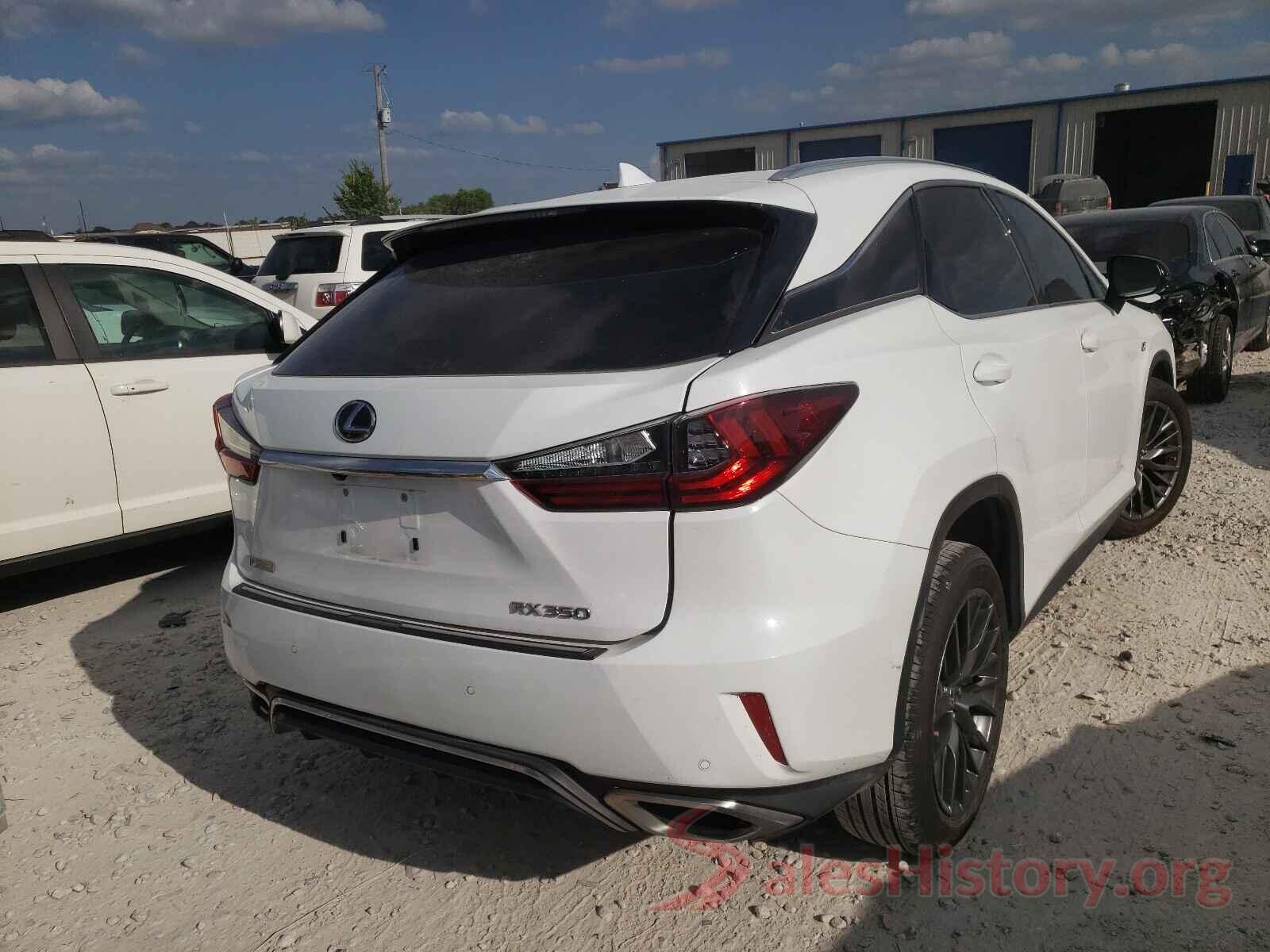 2T2ZZMCA8HC078726 2017 LEXUS RX350