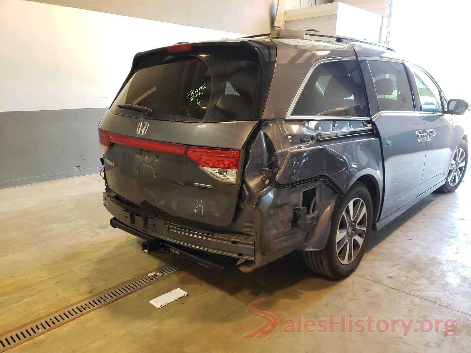 5FNRL5H99GB107400 2016 HONDA ODYSSEY