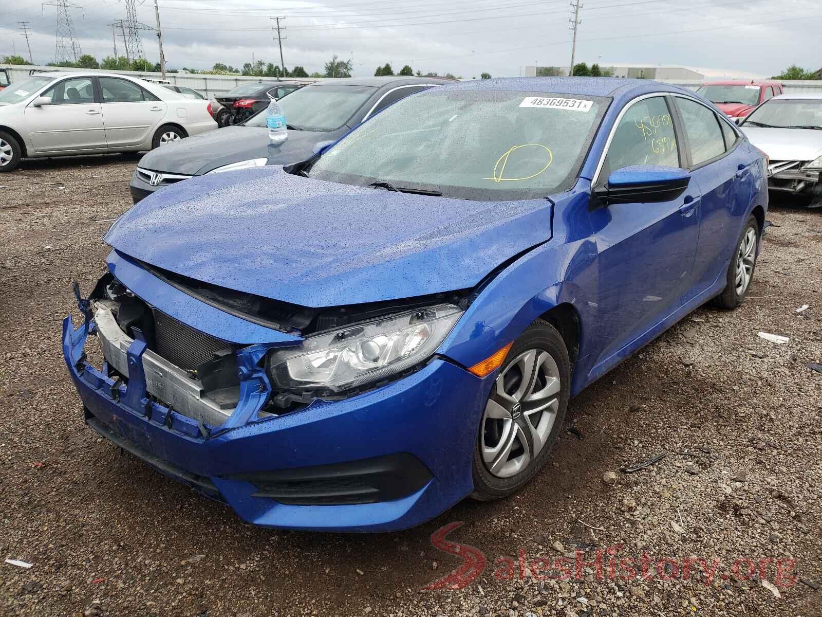 19XFC2F5XGE018376 2016 HONDA CIVIC