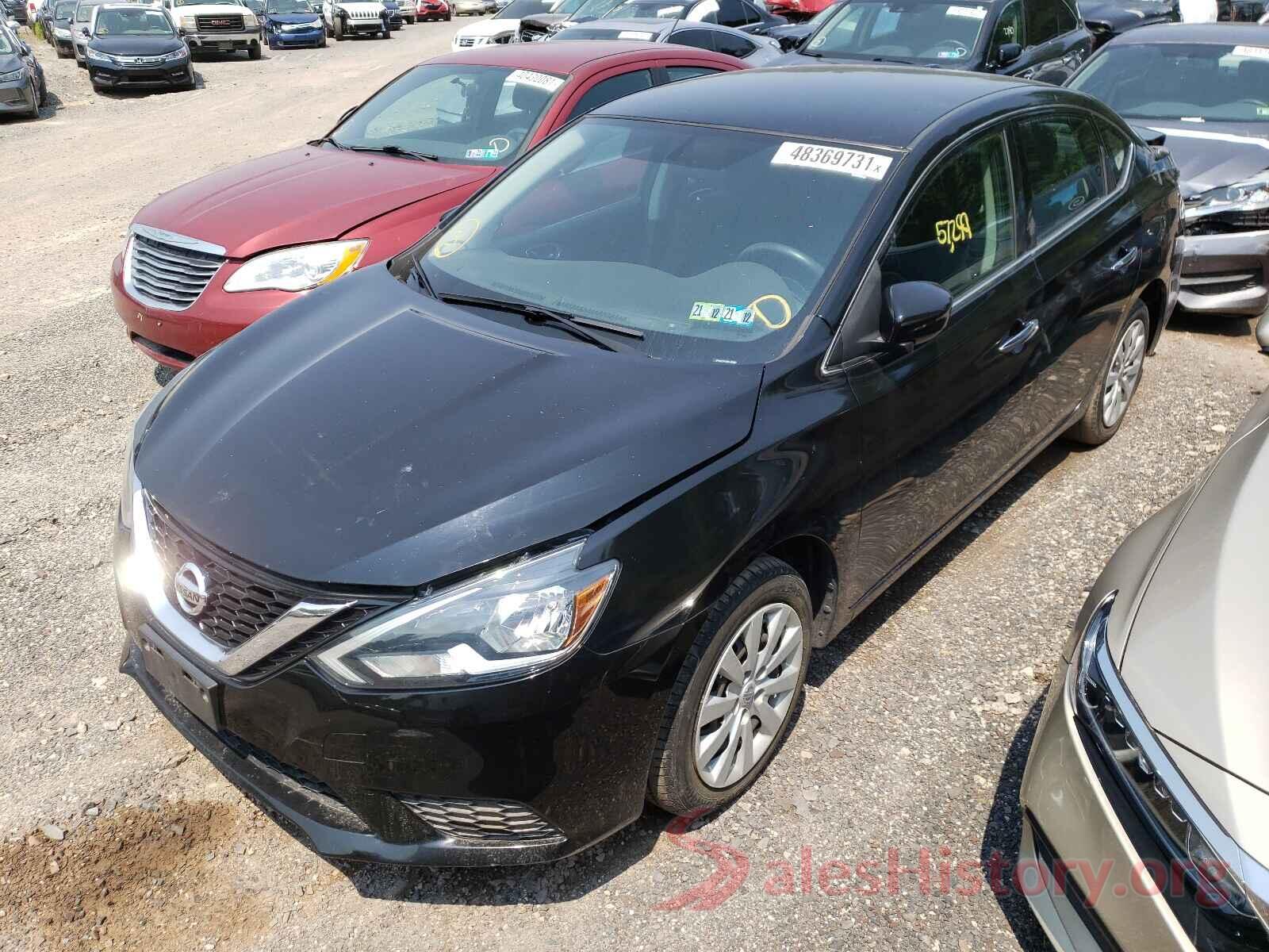 3N1AB7AP2HL702597 2017 NISSAN SENTRA