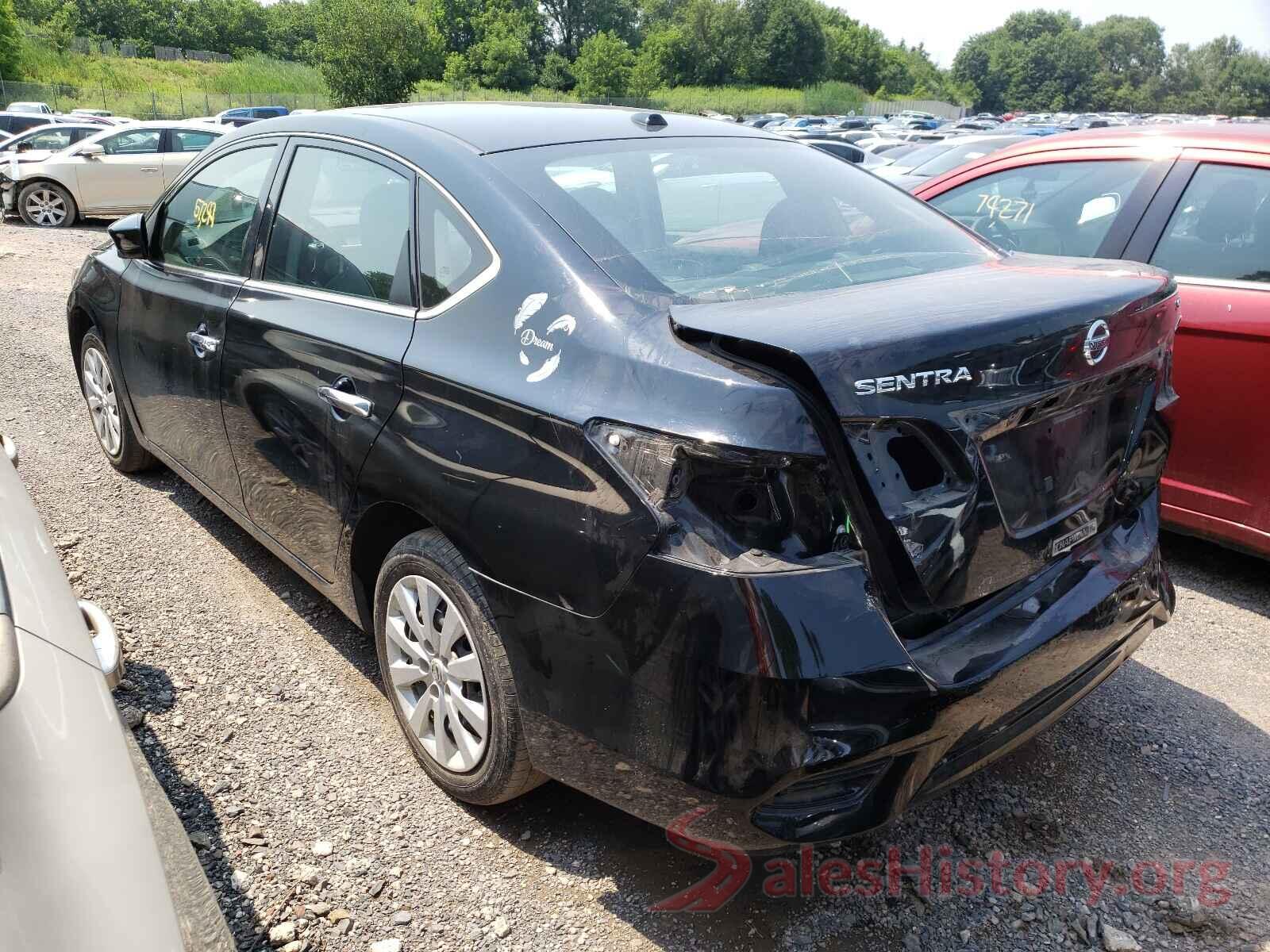 3N1AB7AP2HL702597 2017 NISSAN SENTRA