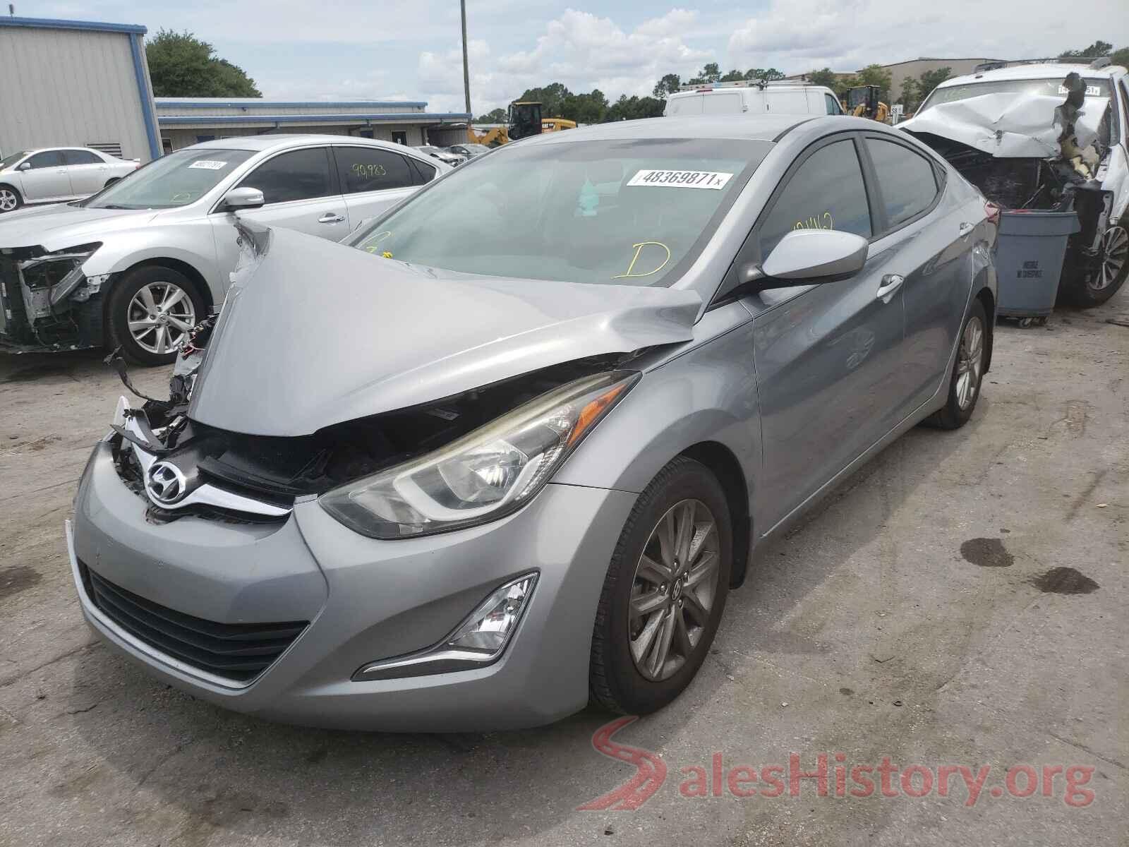 KMHDH4AE6GU485691 2016 HYUNDAI ELANTRA