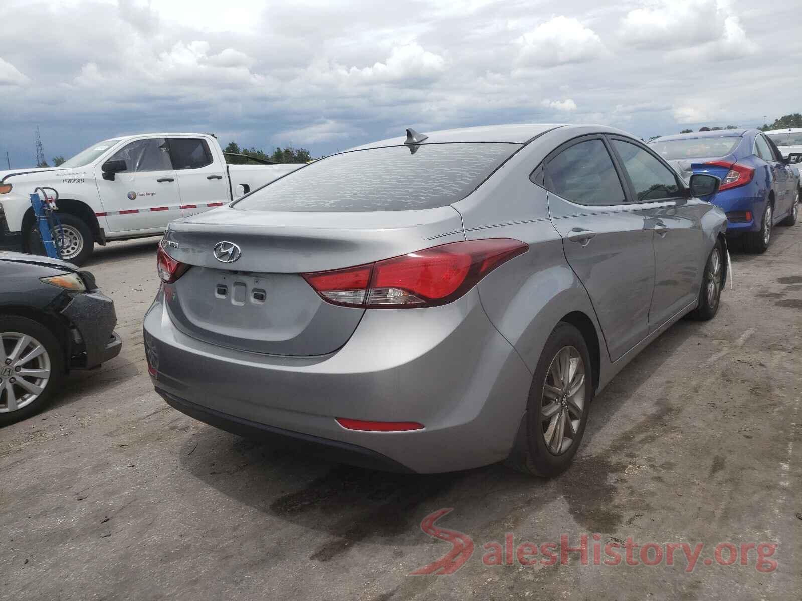 KMHDH4AE6GU485691 2016 HYUNDAI ELANTRA