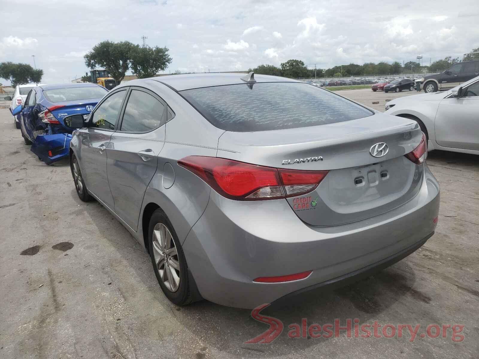 KMHDH4AE6GU485691 2016 HYUNDAI ELANTRA