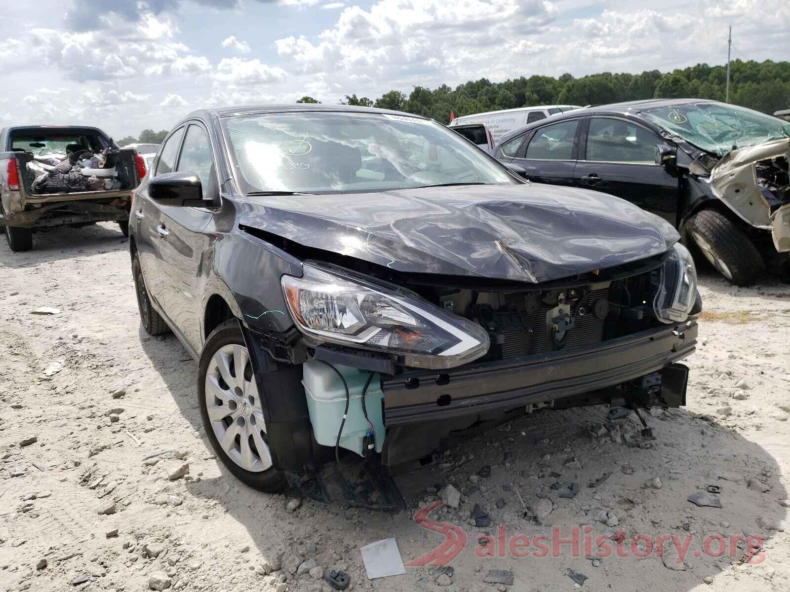 3N1AB7AP0KY341218 2019 NISSAN SENTRA