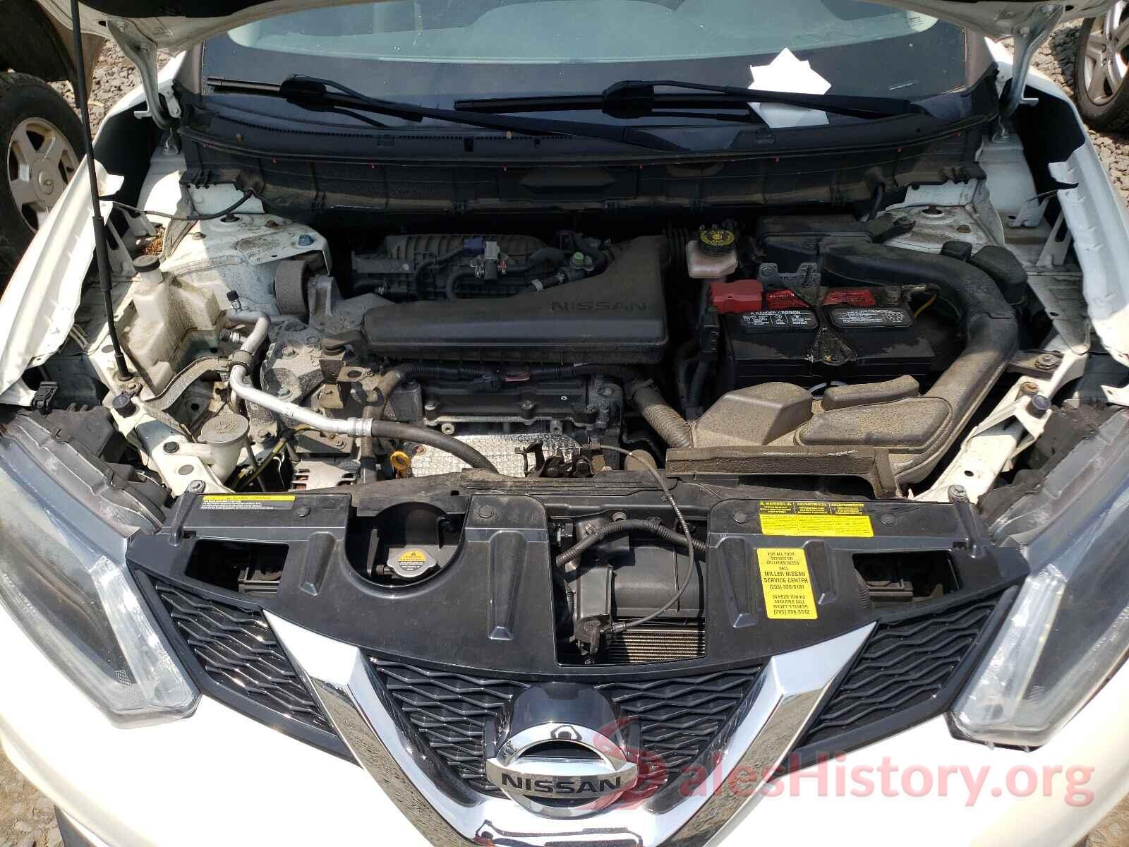 KNMAT2MV1GP655461 2016 NISSAN ROGUE