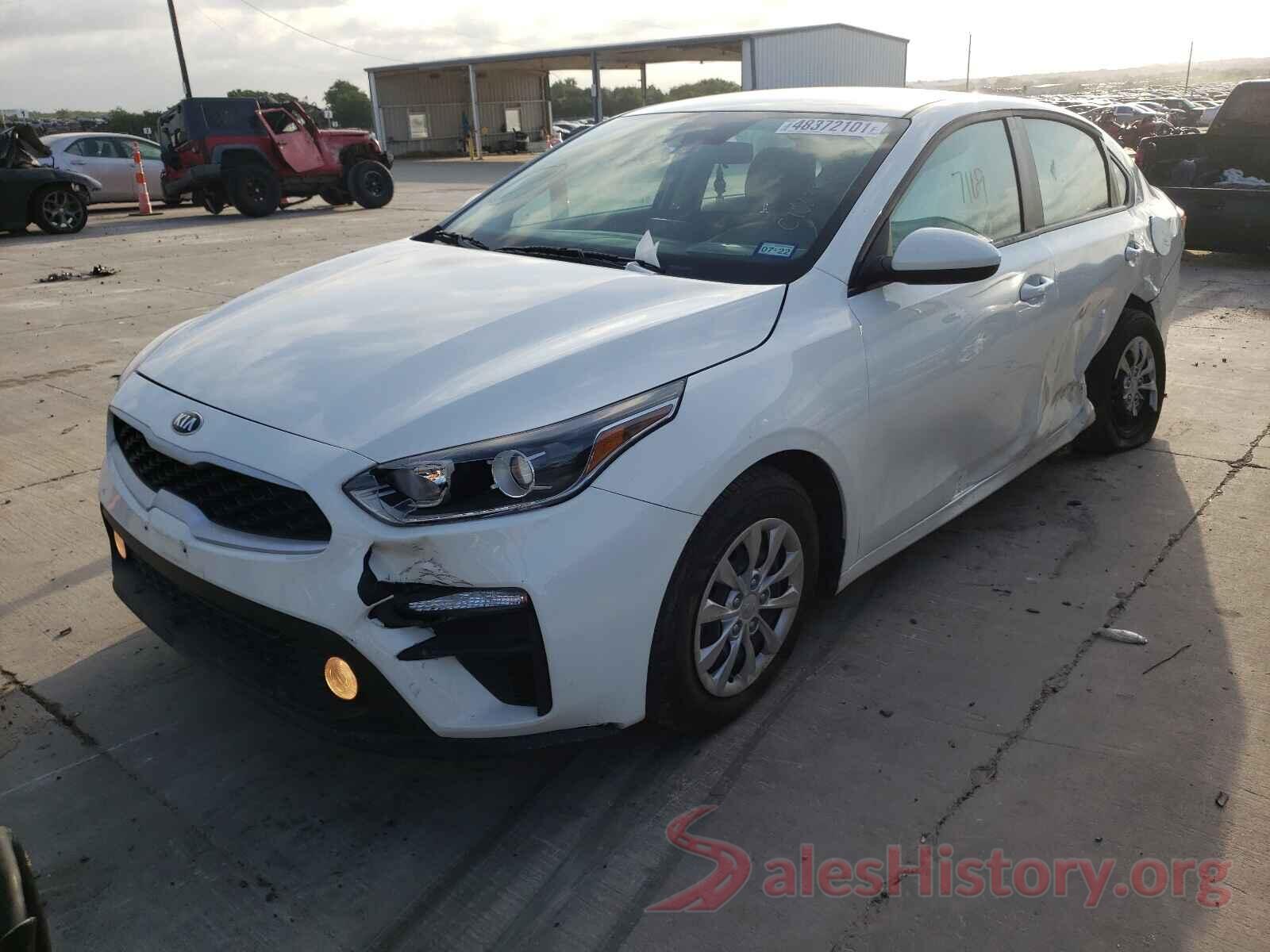 3KPF24AD7LE191229 2020 KIA FORTE