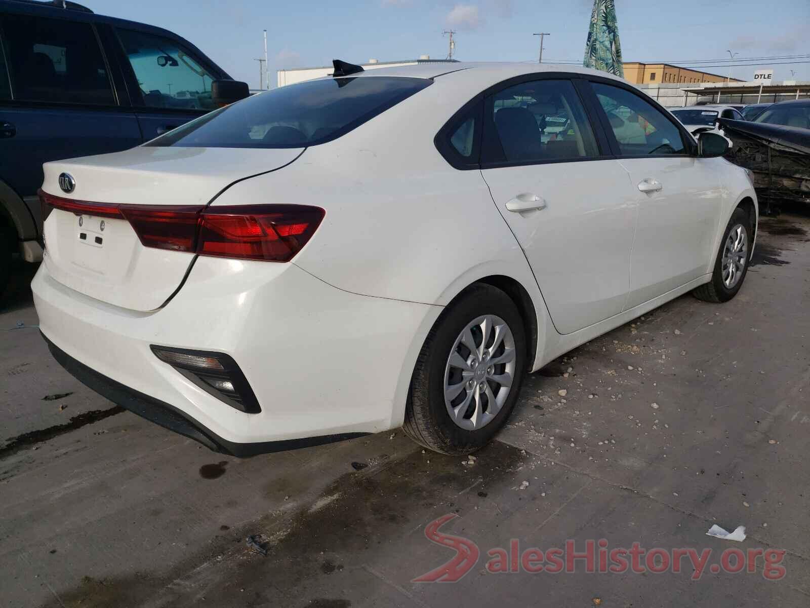 3KPF24AD7LE191229 2020 KIA FORTE