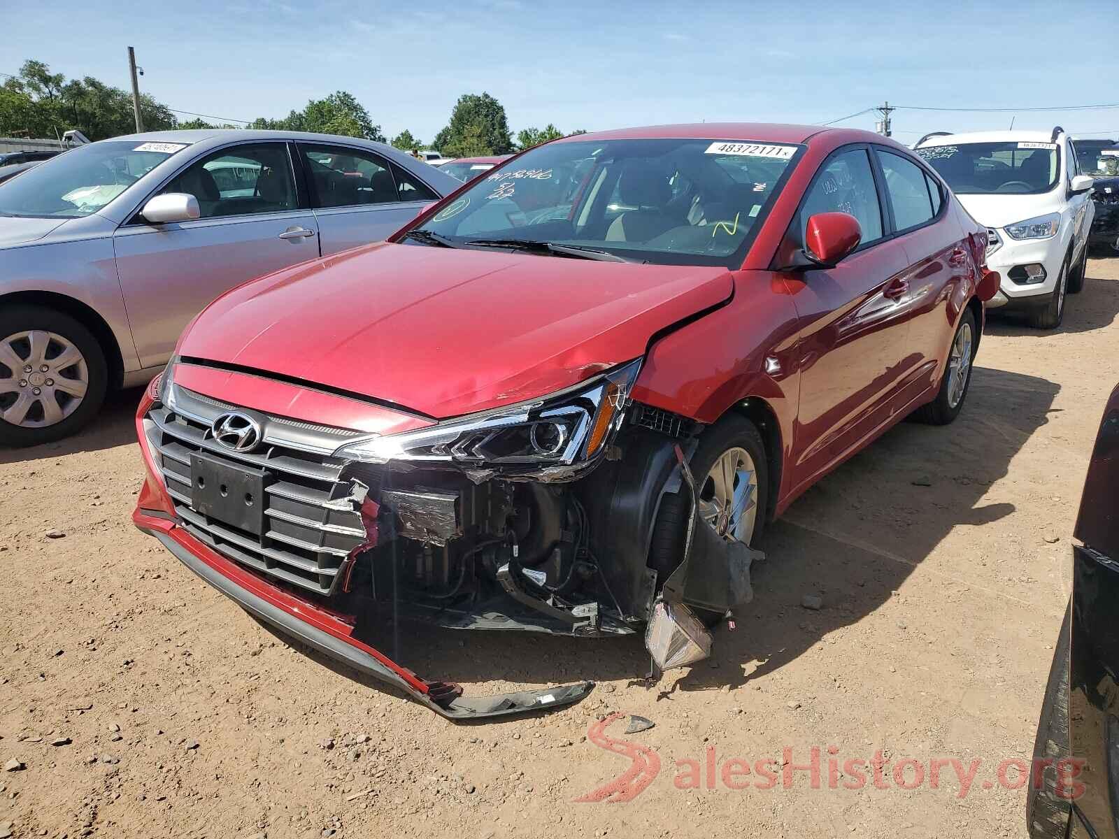 5NPD84LF7LH583868 2020 HYUNDAI ELANTRA