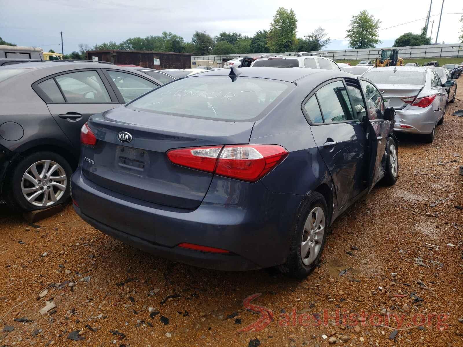 KNAFK4A61G5612278 2016 KIA FORTE