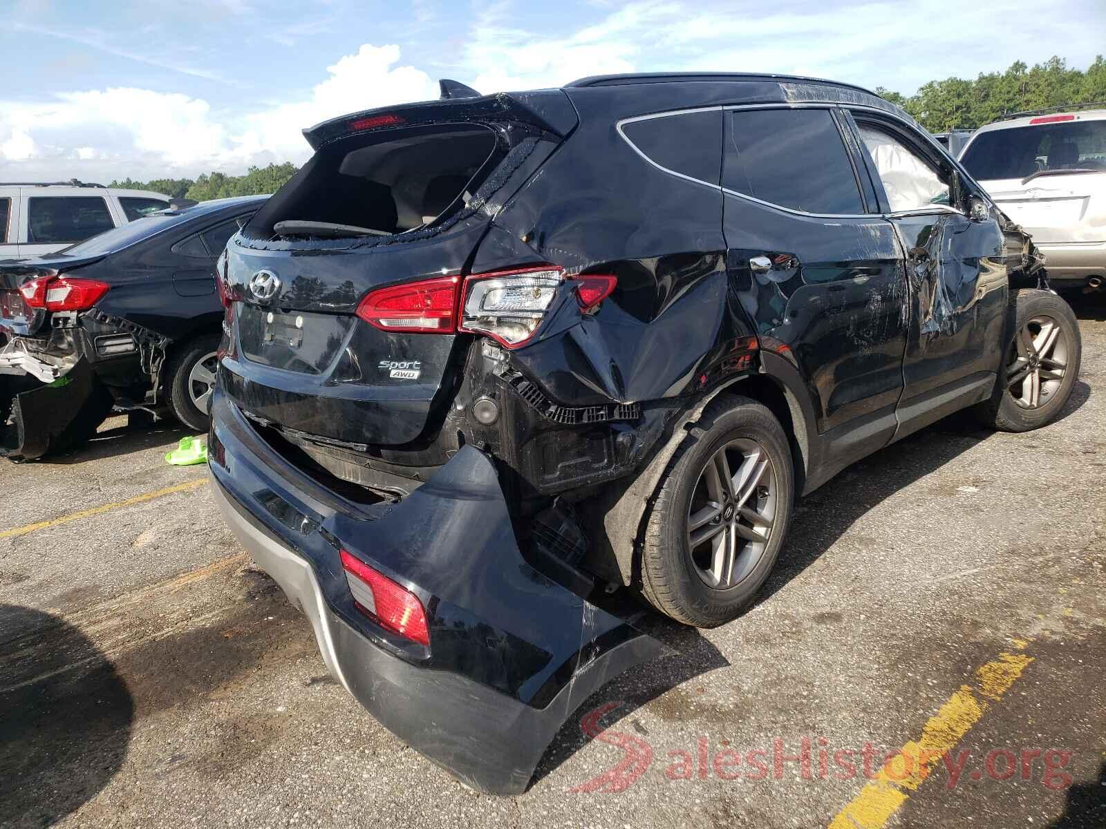 5NMZUDLB7HH033119 2017 HYUNDAI SANTA FE