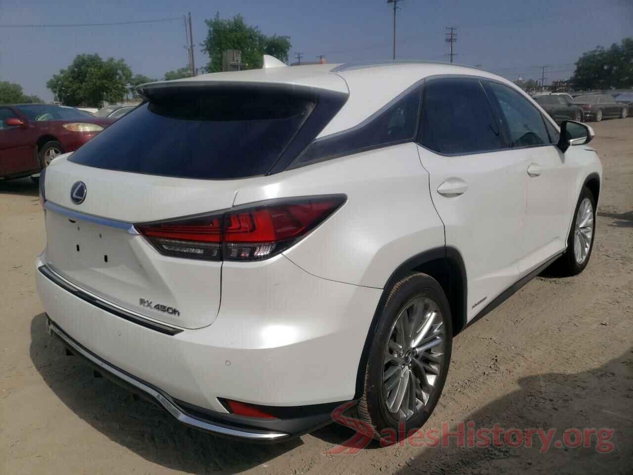 2T2JGMDA7MC064764 2021 LEXUS RX450