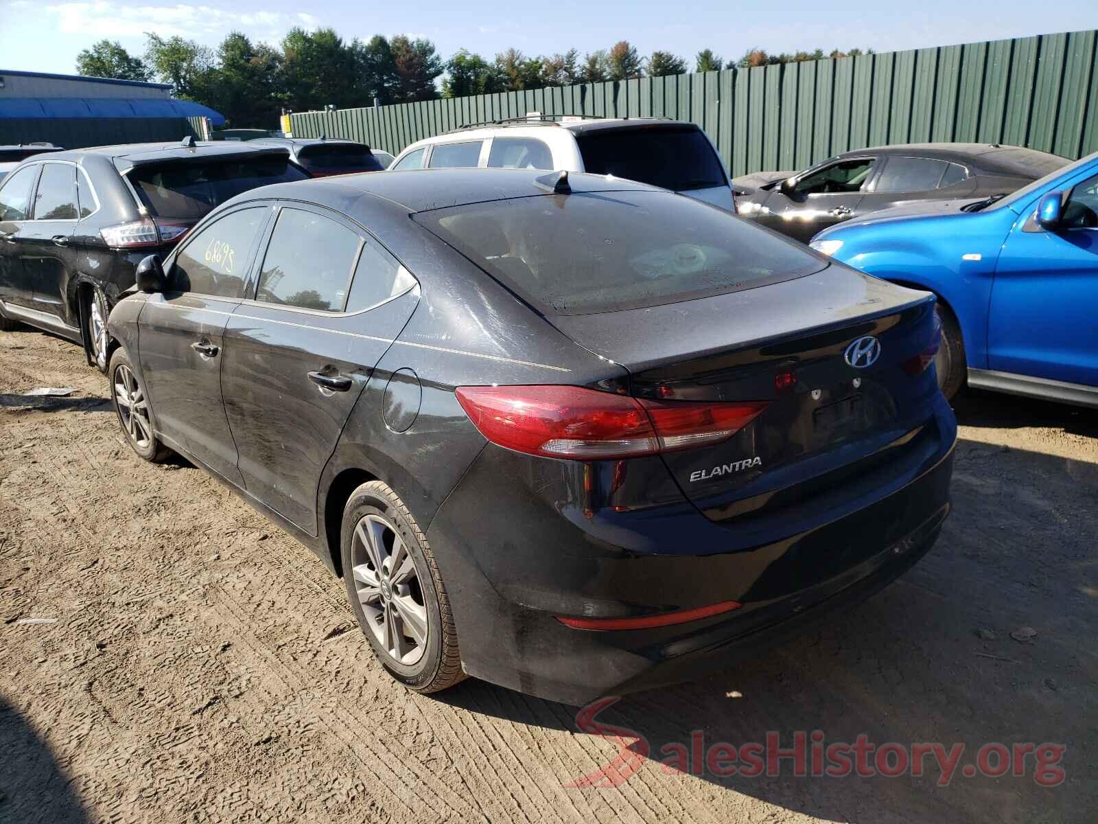 KMHD84LFXJU610544 2018 HYUNDAI ELANTRA