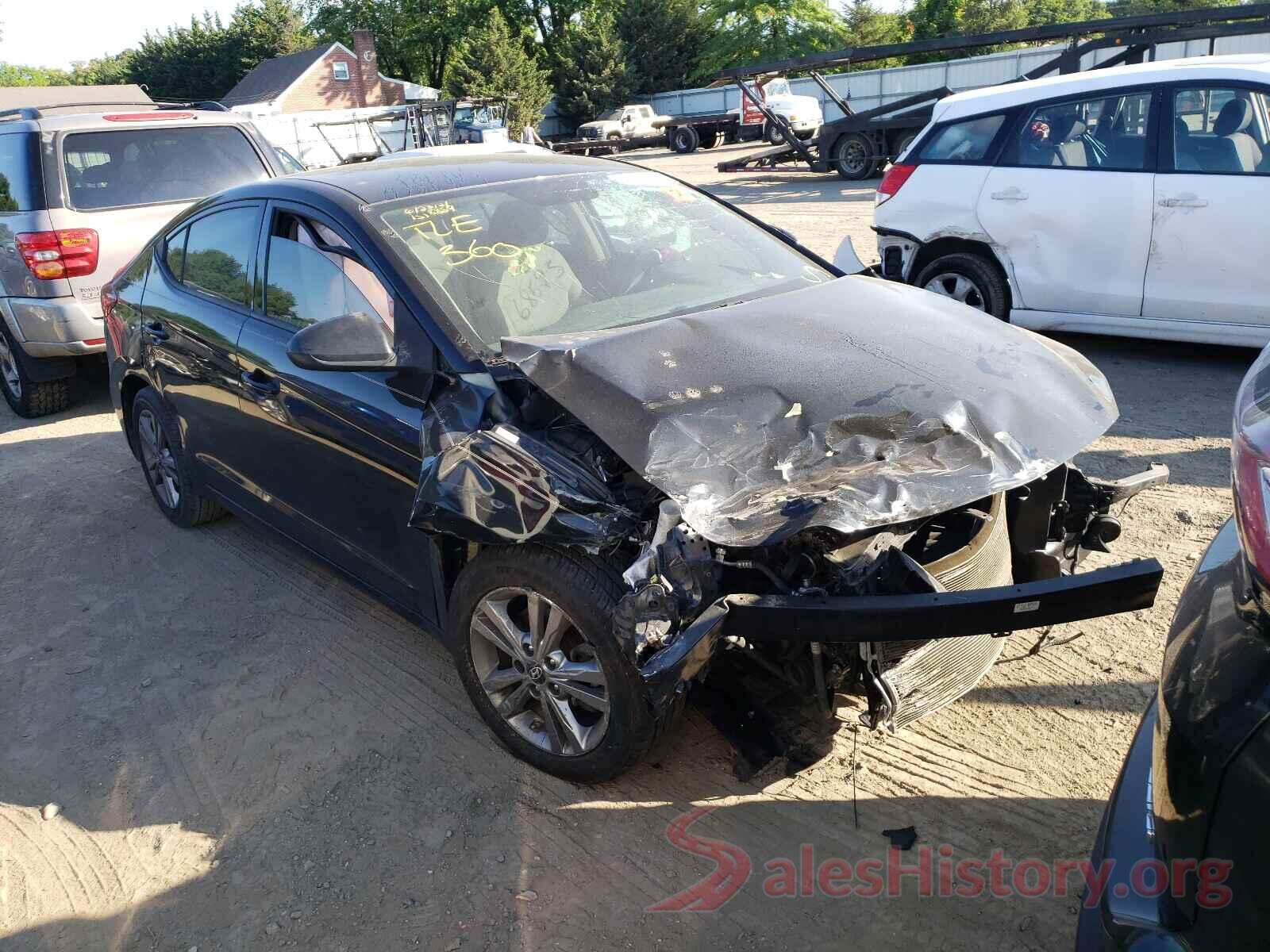 KMHD84LFXJU610544 2018 HYUNDAI ELANTRA