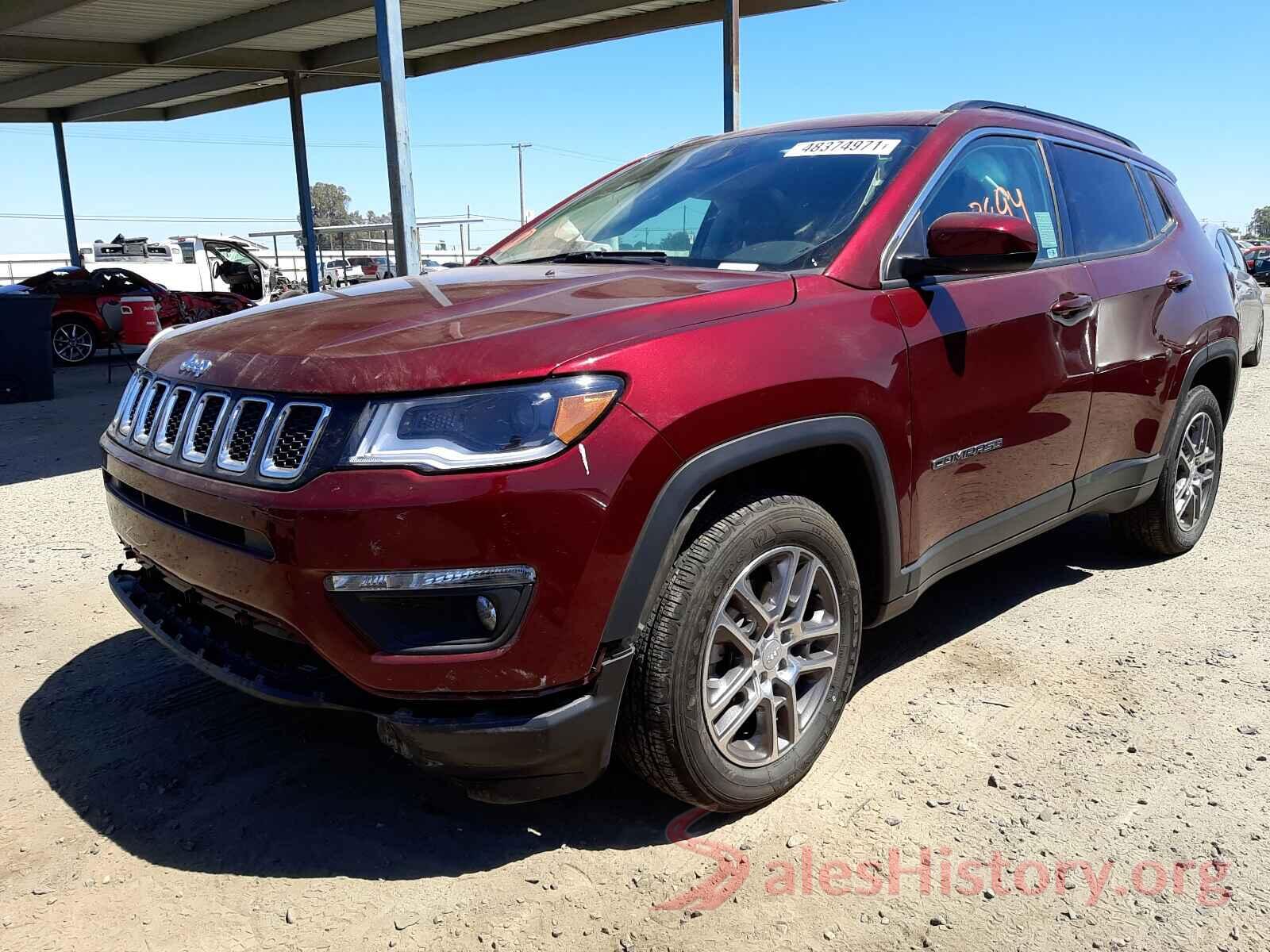 3C4NJDBB9LT251678 2020 JEEP COMPASS