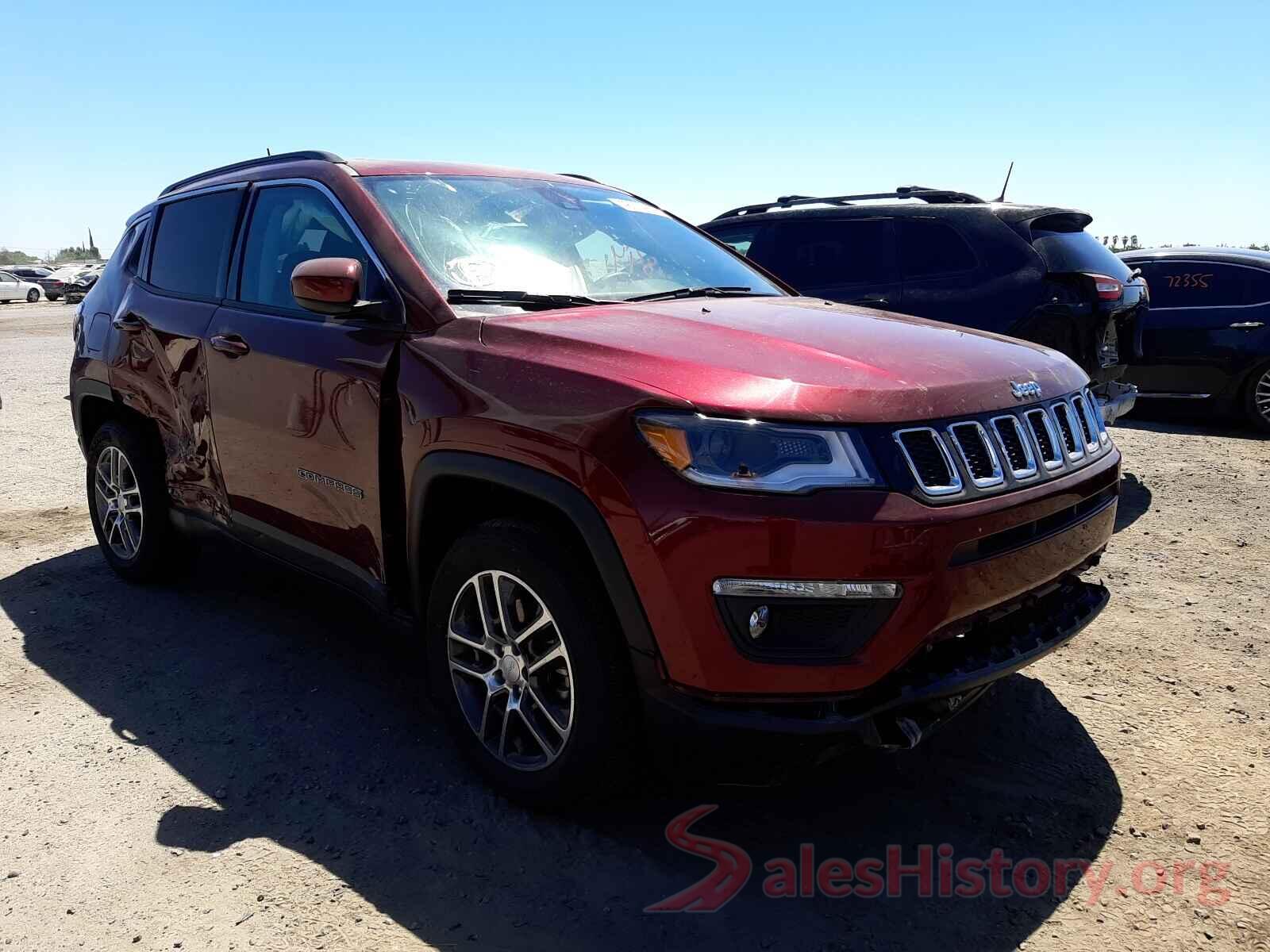 3C4NJDBB9LT251678 2020 JEEP COMPASS