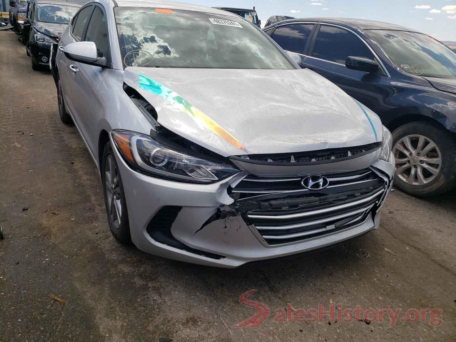 KMHD84LF0JU570944 2018 HYUNDAI ELANTRA