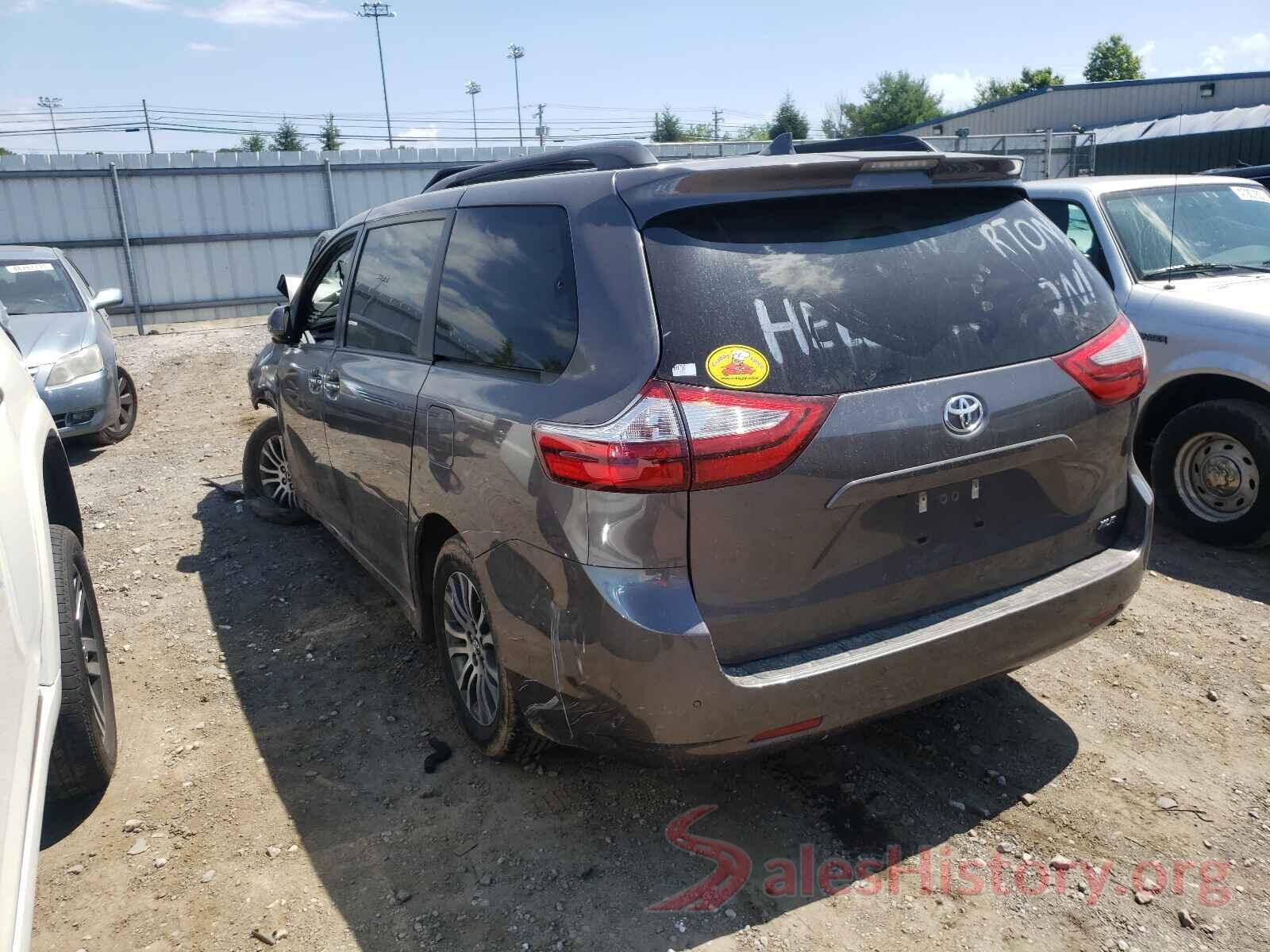 5TDYZ3DC8KS973514 2019 TOYOTA SIENNA