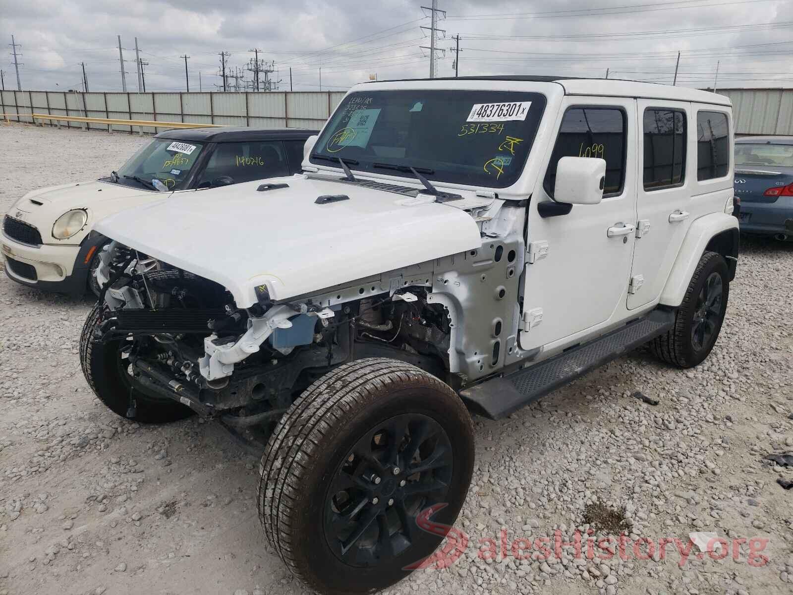 1C4HJXEN8MW531334 2021 JEEP WRANGLER