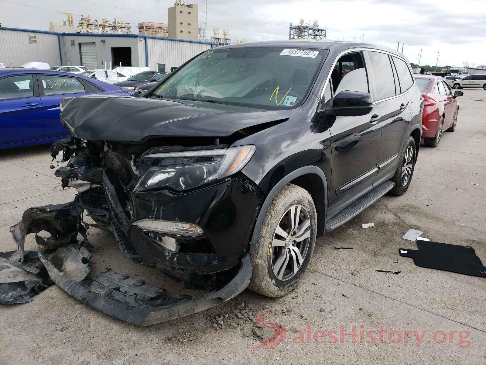 5FNYF5H82HB000281 2017 HONDA PILOT