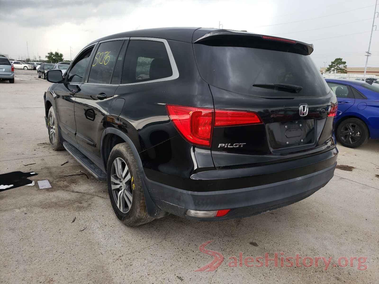 5FNYF5H82HB000281 2017 HONDA PILOT