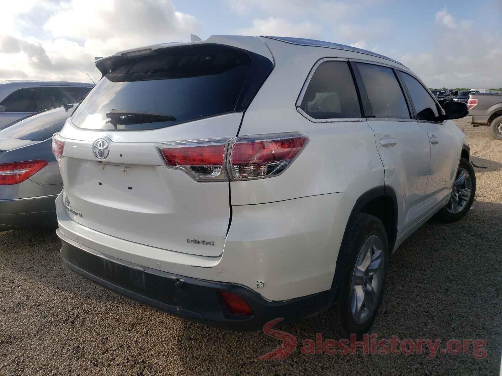 5TDYKRFH9GS160562 2016 TOYOTA HIGHLANDER