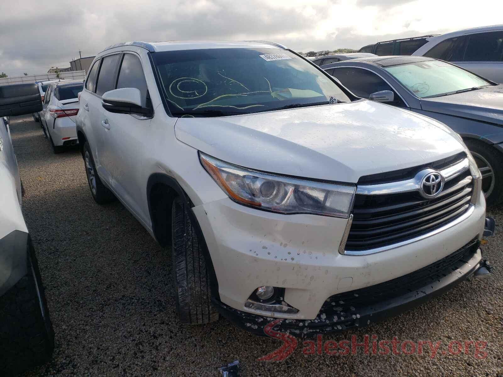 5TDYKRFH9GS160562 2016 TOYOTA HIGHLANDER