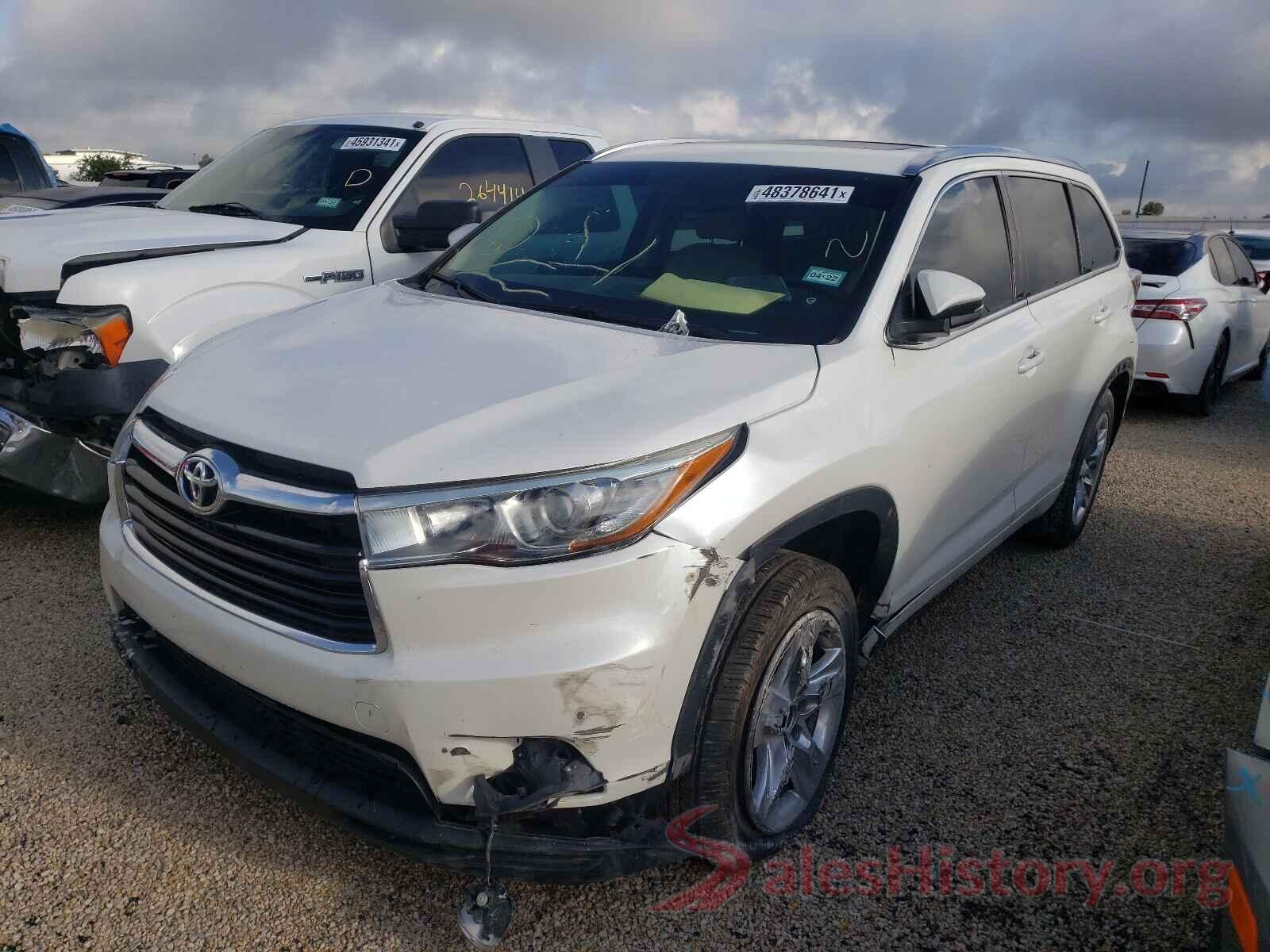 5TDYKRFH9GS160562 2016 TOYOTA HIGHLANDER