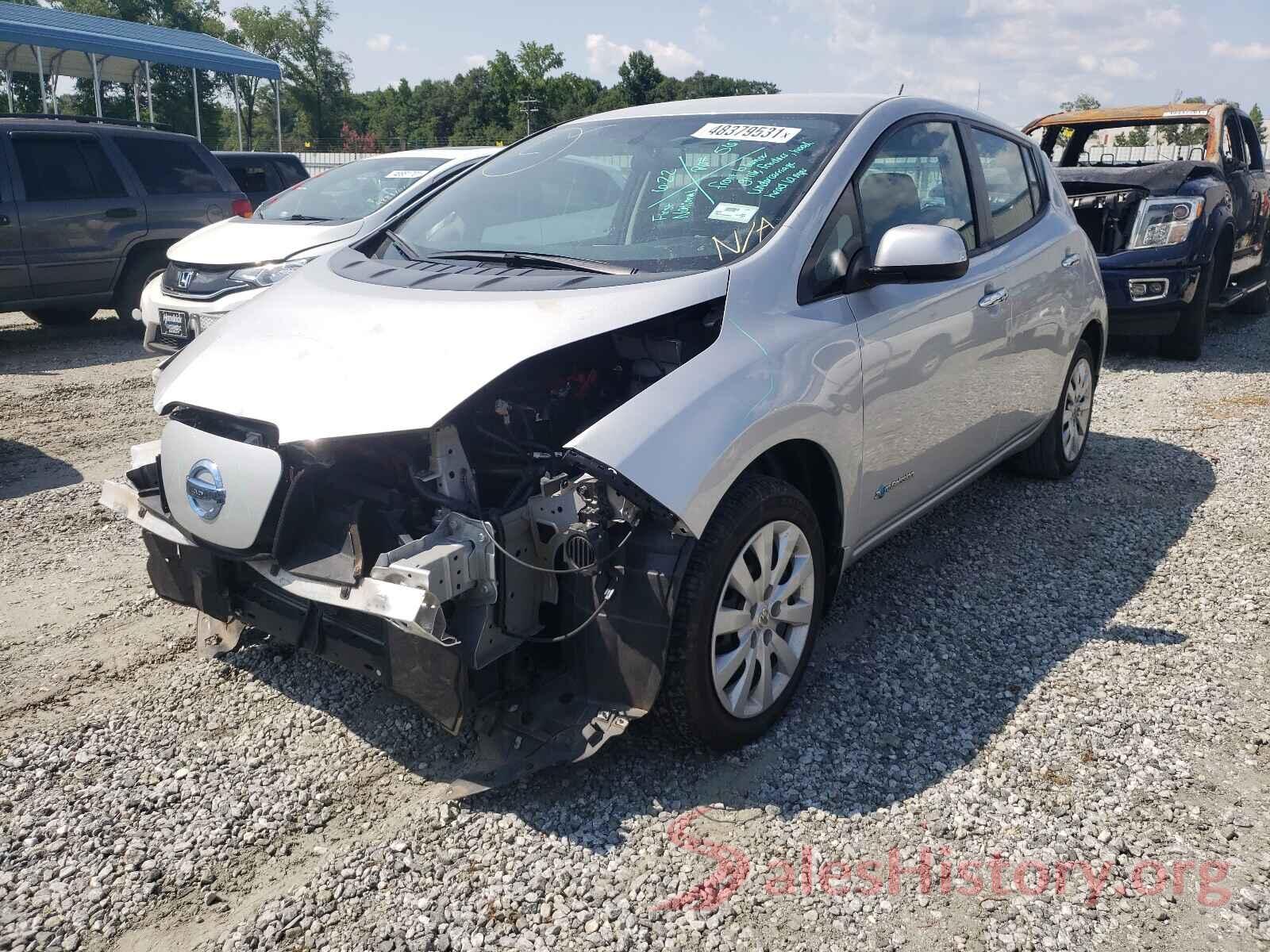 1N4BZ0CP4HC300034 2017 NISSAN LEAF