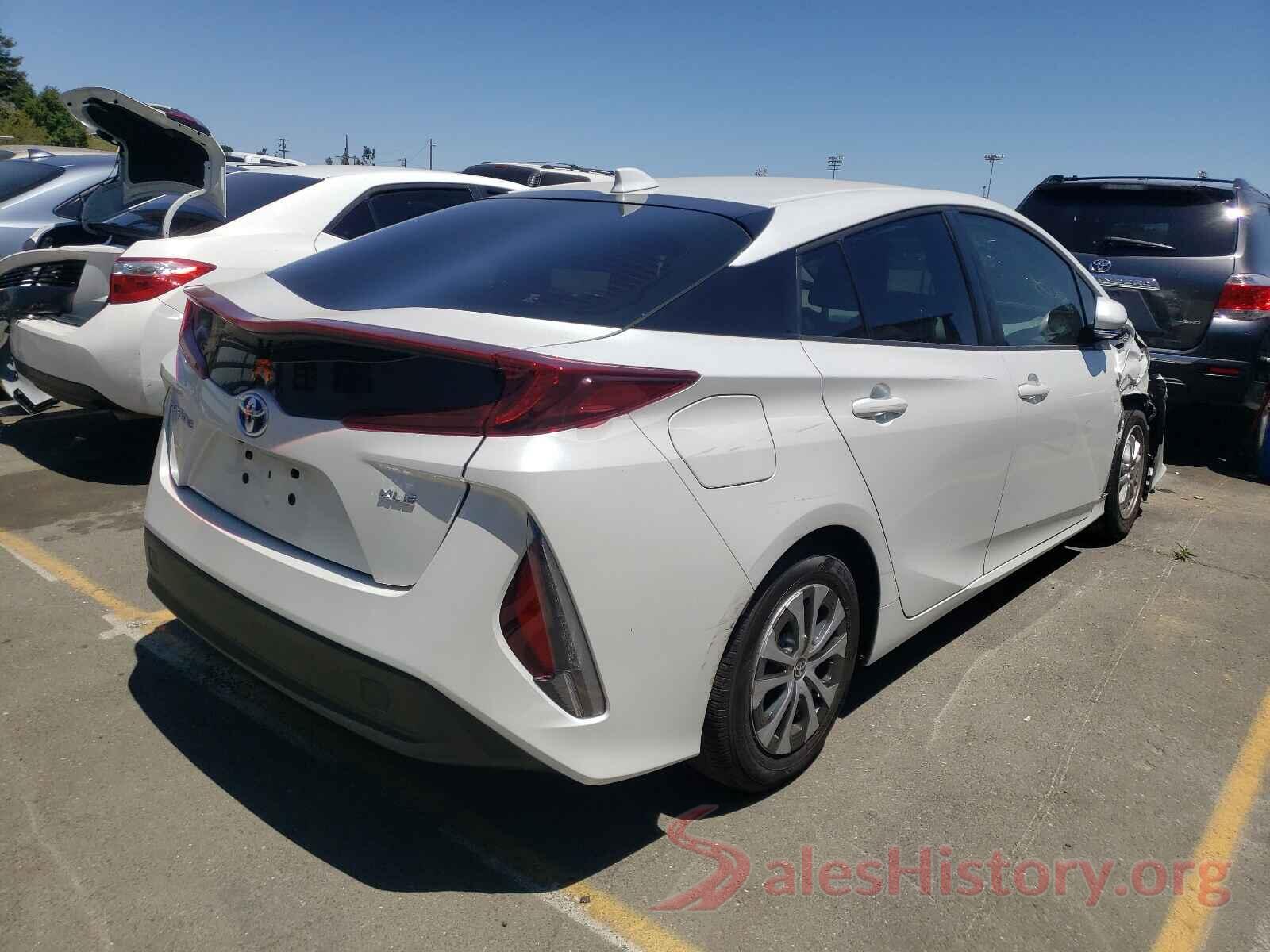 JTDKAMFP7M3175755 2021 TOYOTA PRIUS