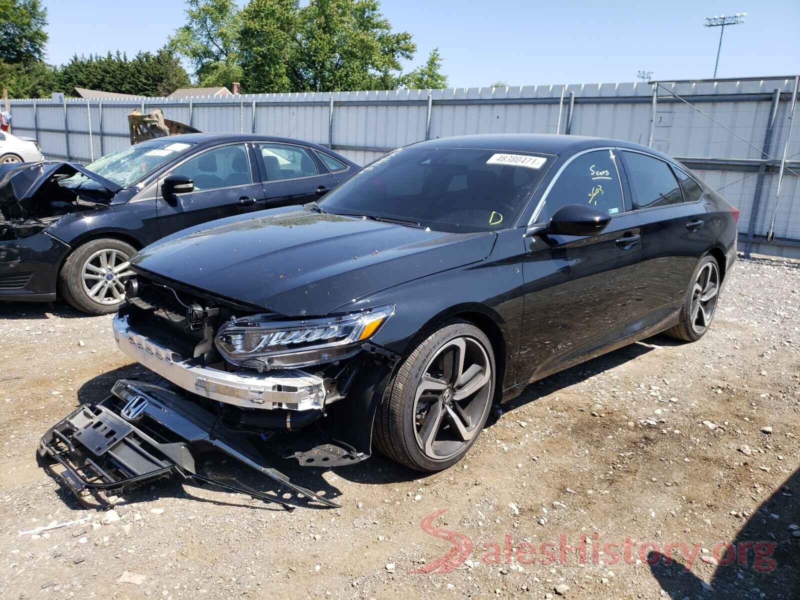 1HGCV1F4XMA021857 2021 HONDA ACCORD